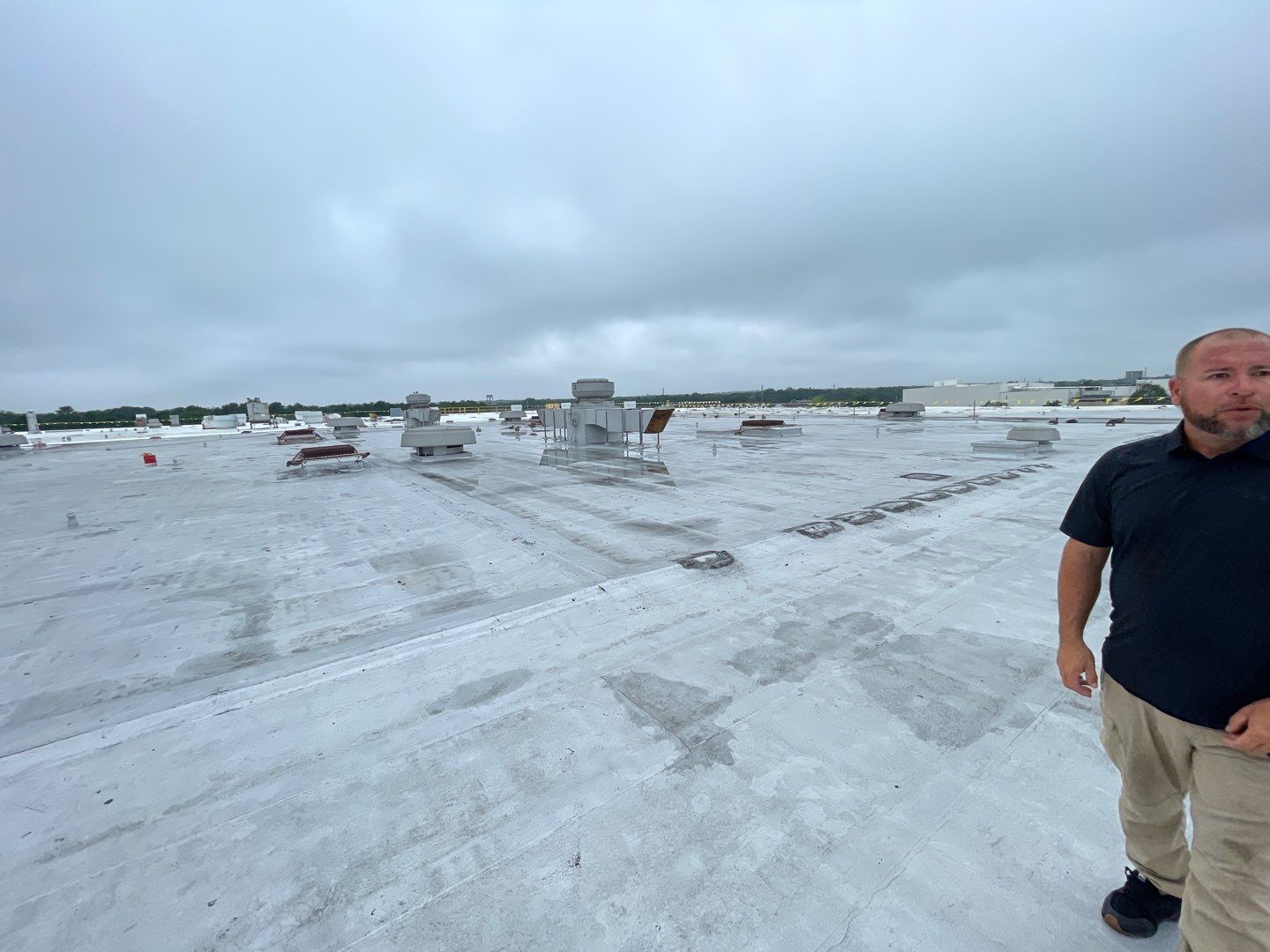 Commercial TPO Roof Replacement by All Site Roofing