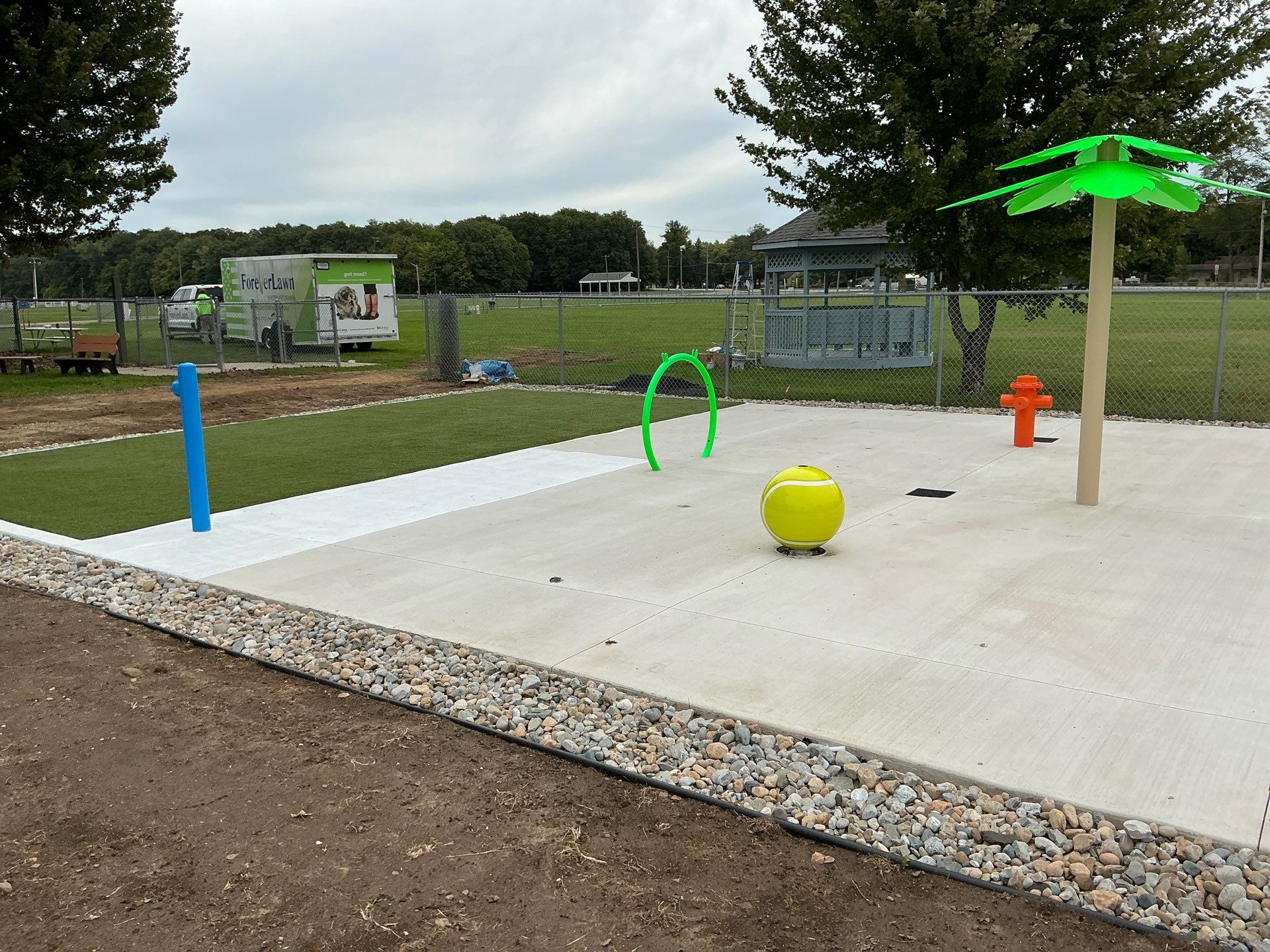 La Porte Animal Shelter Splash Pad by ForeverLawn NEIN/INDY