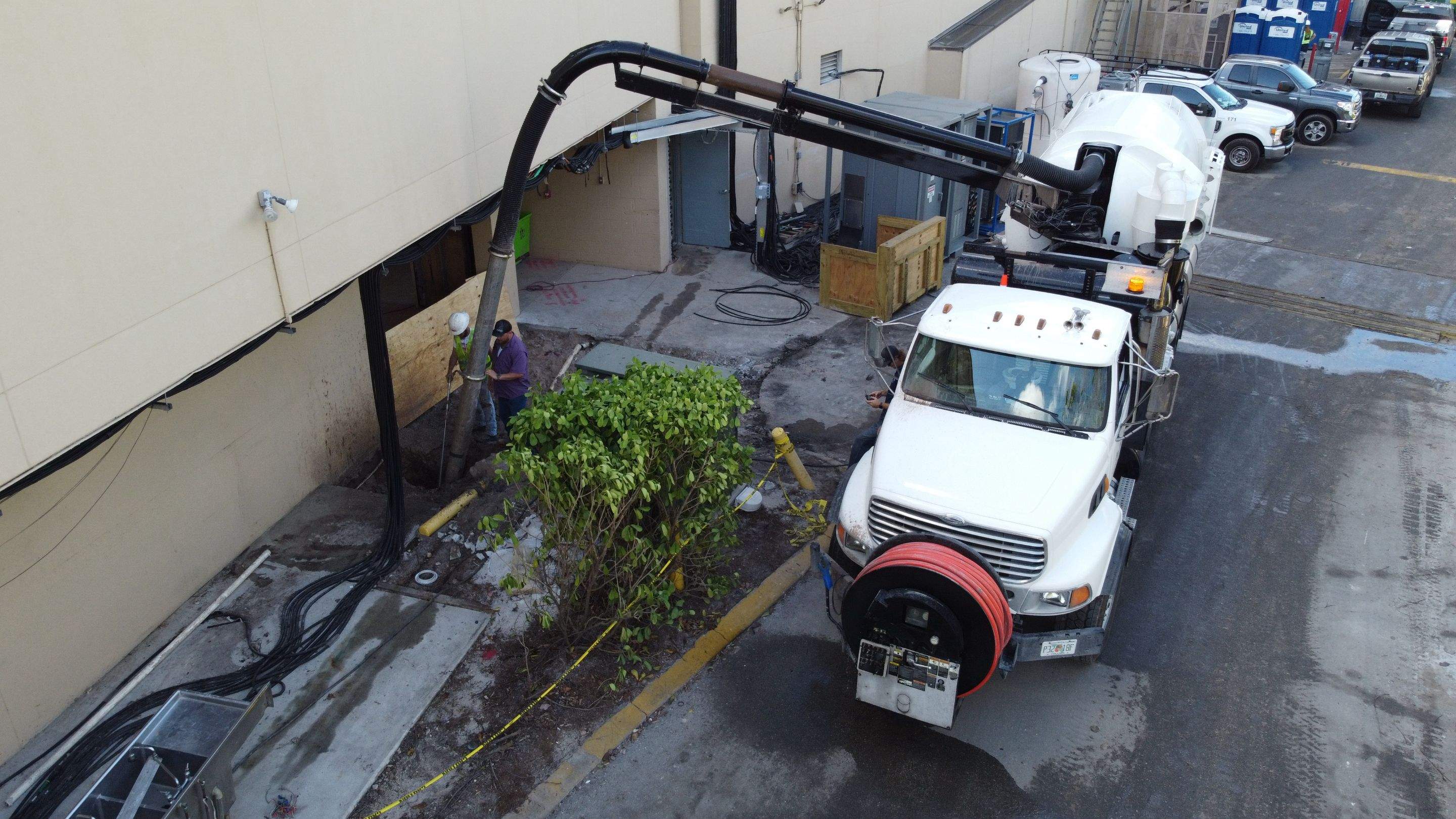 Ritz-Carlton North Service Road Daylighting by Don Mar, Inc. Storm Water Solutions