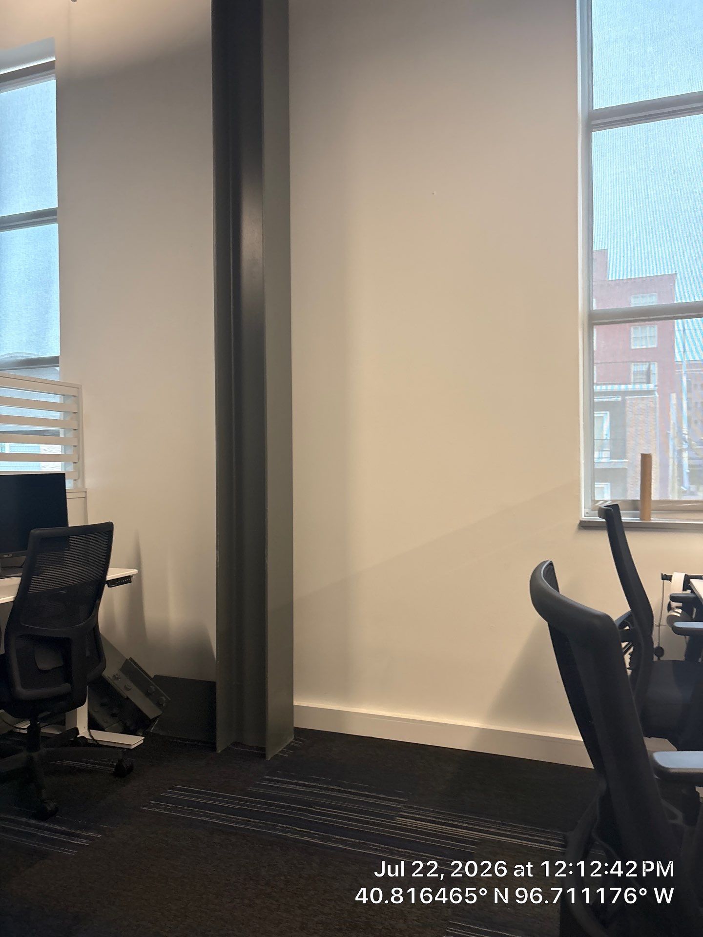 Commercial Multi-Pane Window Installation for Lincoln Office Workspace by CompanyCam Sales Demo