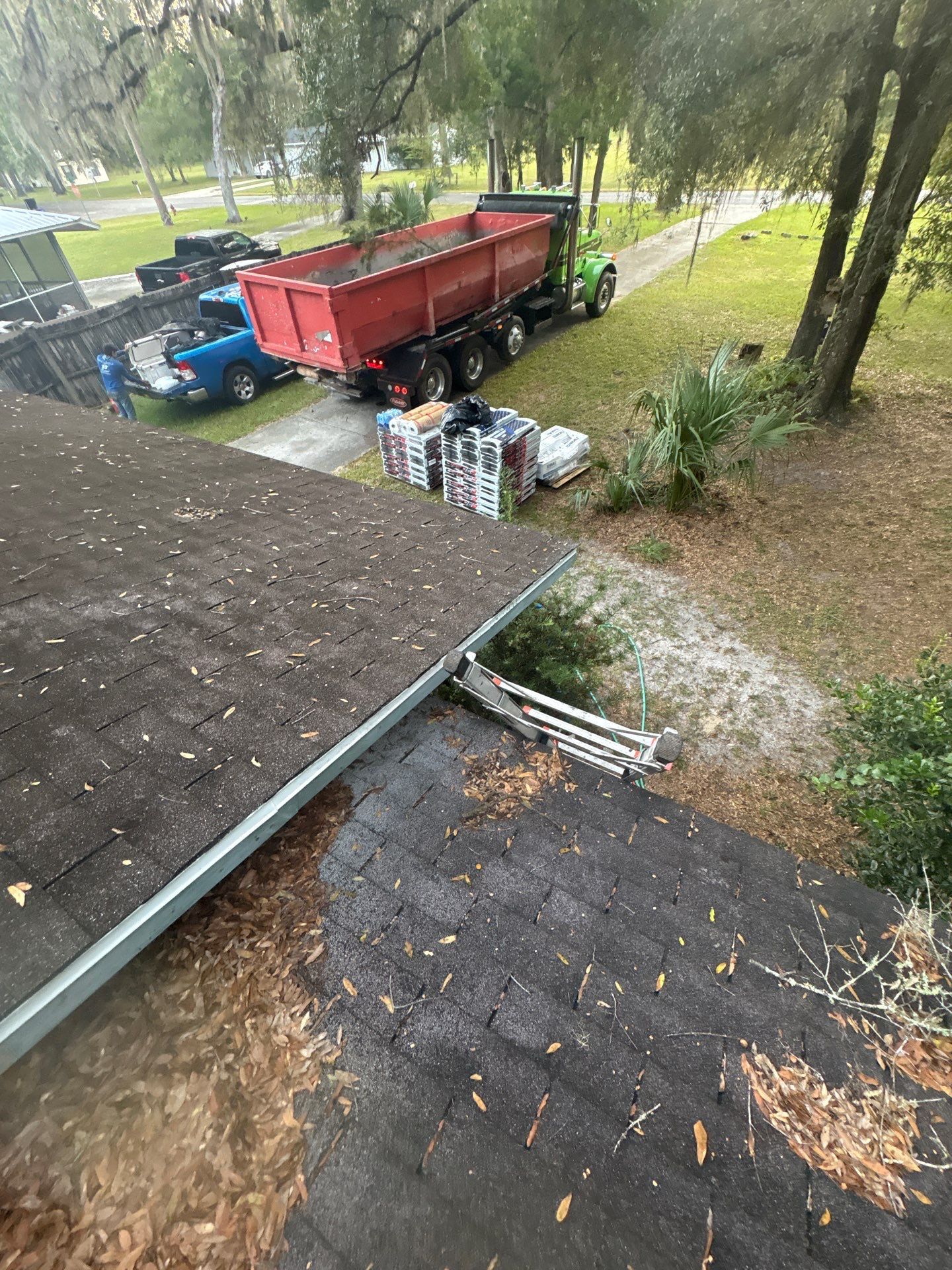 Residential Roofing Installation Featuring Tamko Titan XT Shingles in Webster by Pinnacle Roofing Group