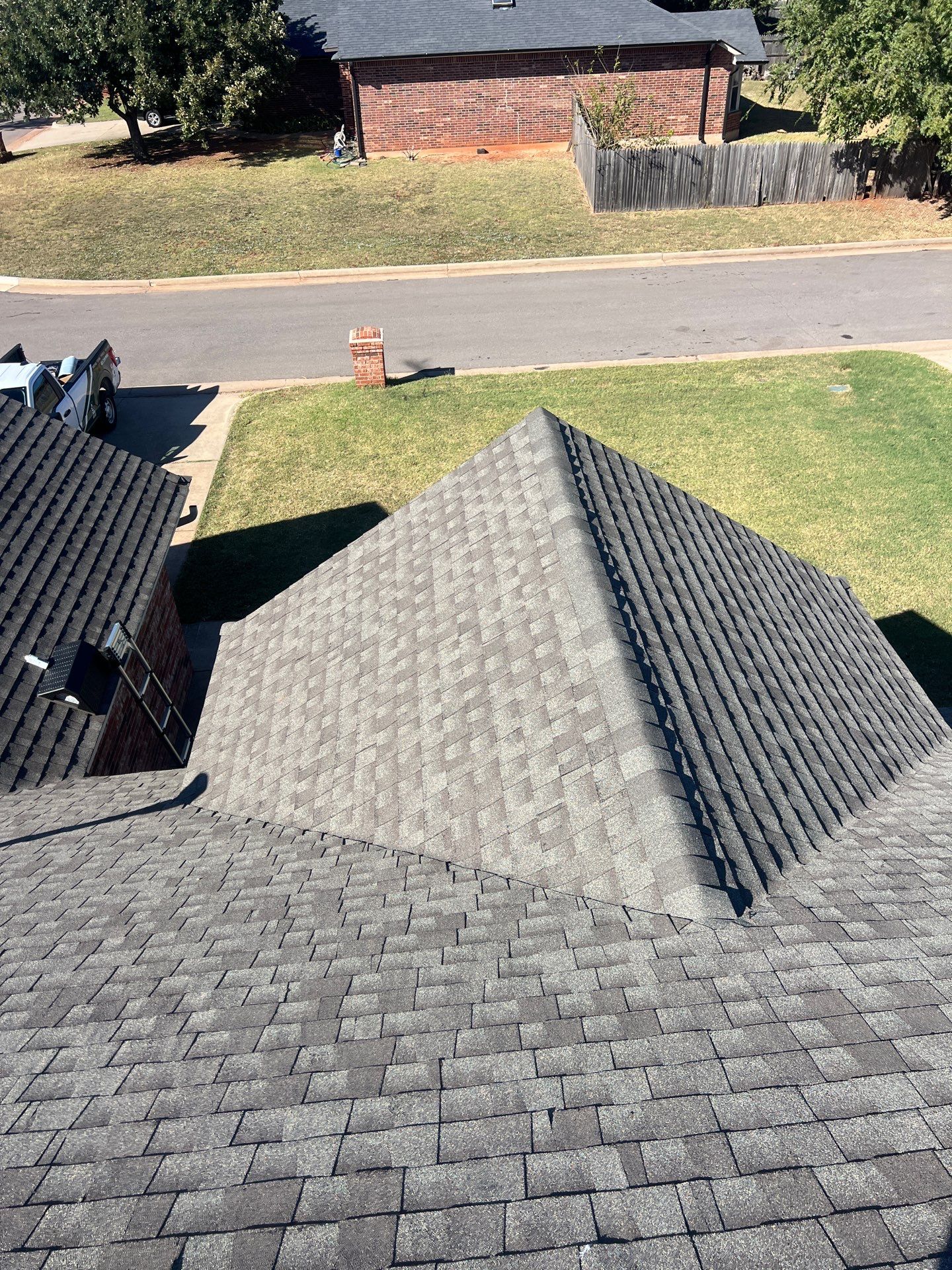 Roof Replacement and Gutter Installment in Edmond, OK by McCann's Roofing and Construction
