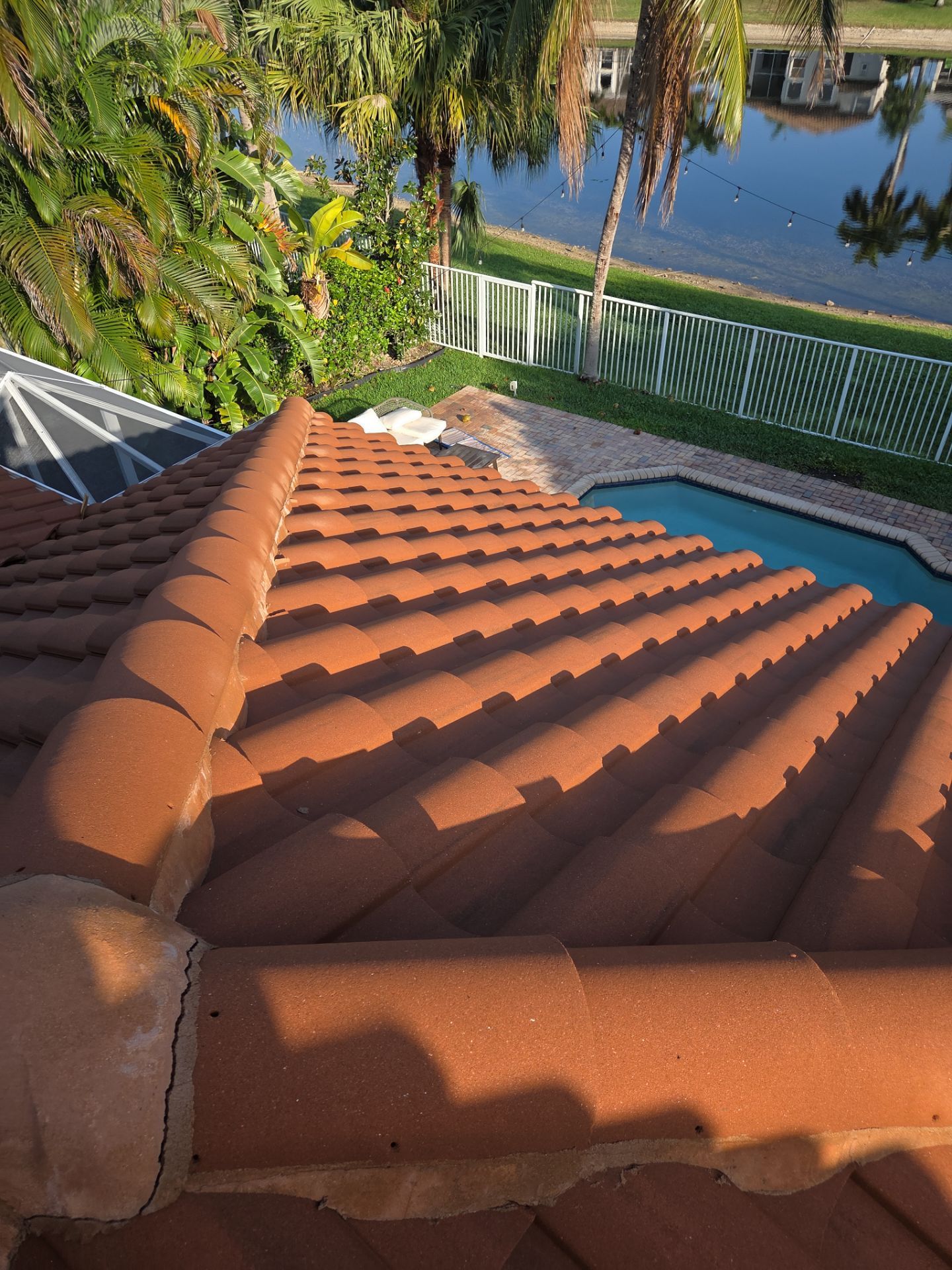 Clay Tile Roof Repair and Ridge Cap Maintenance in Boca Raton by Aastro Roofing