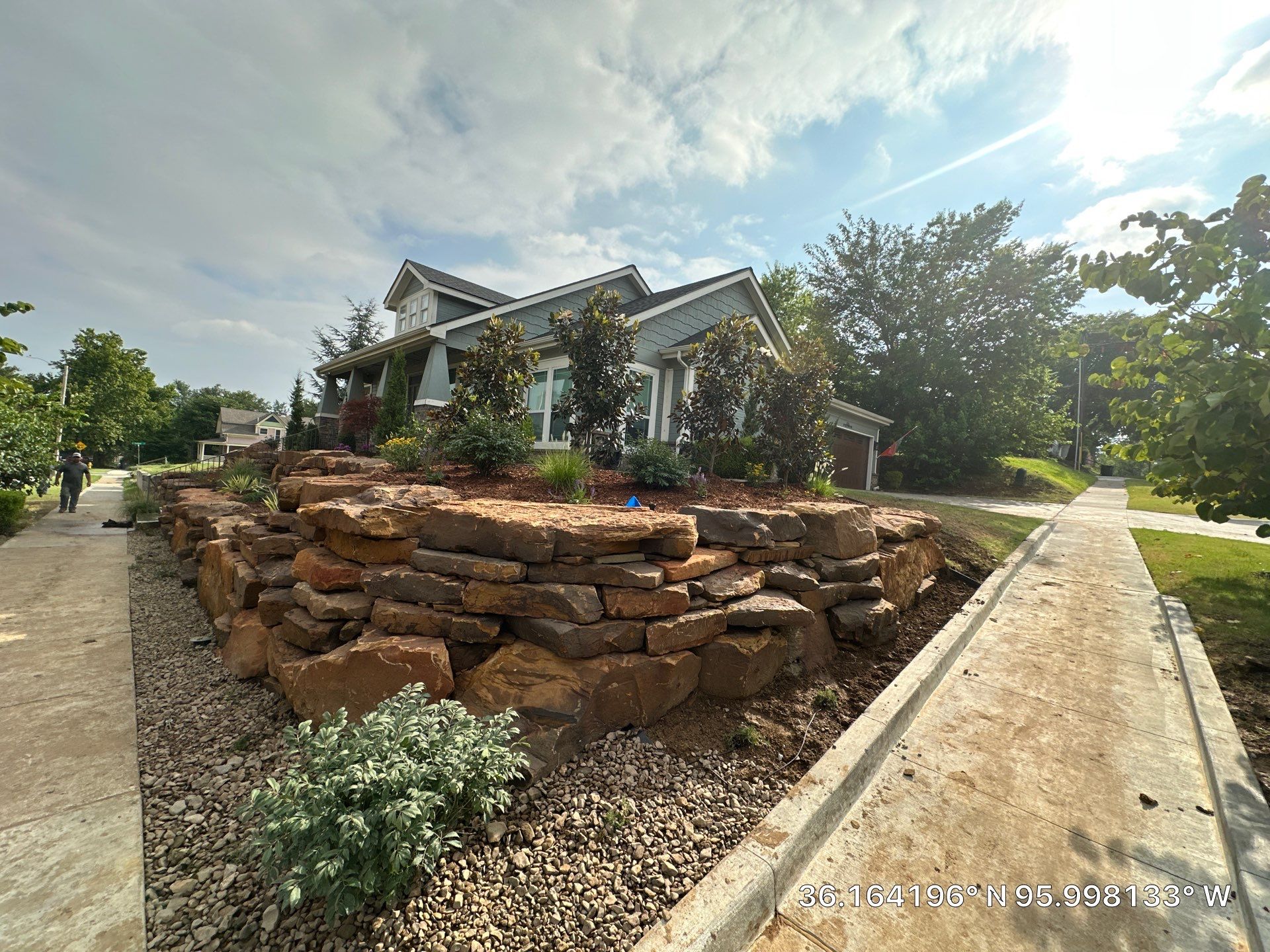 Project in Tulsa by Greenscapes Outdoor