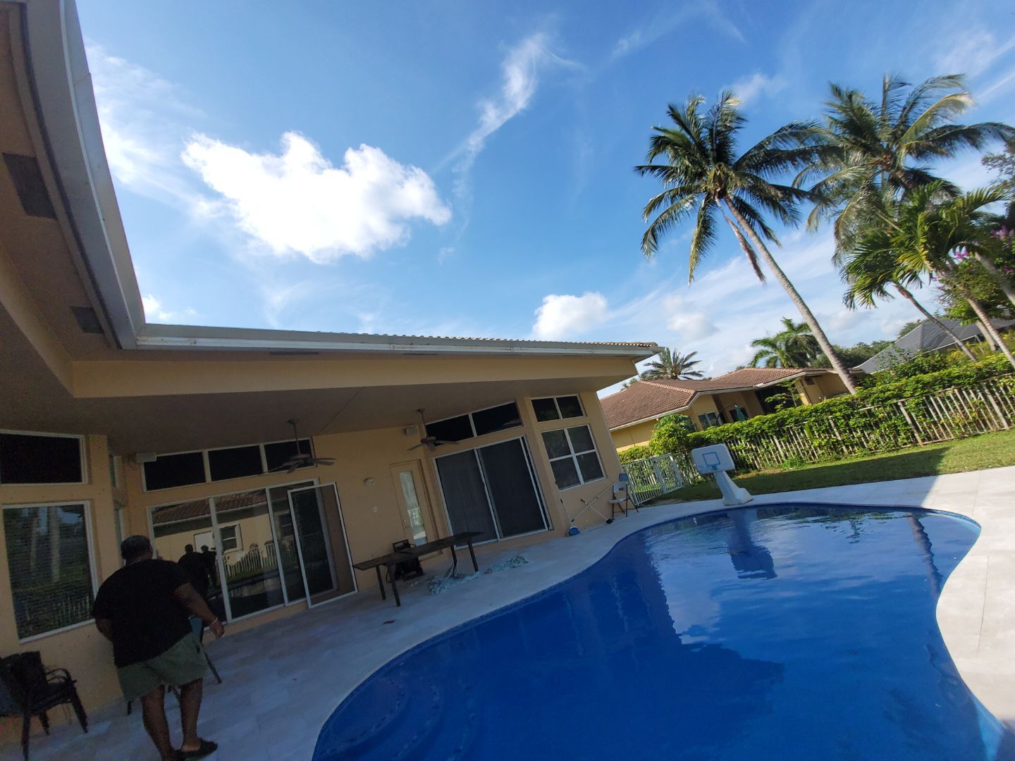 Concrete Tile Roof Leak Repair and Wood Decking Replacement in Parkland by Aastro Roofing