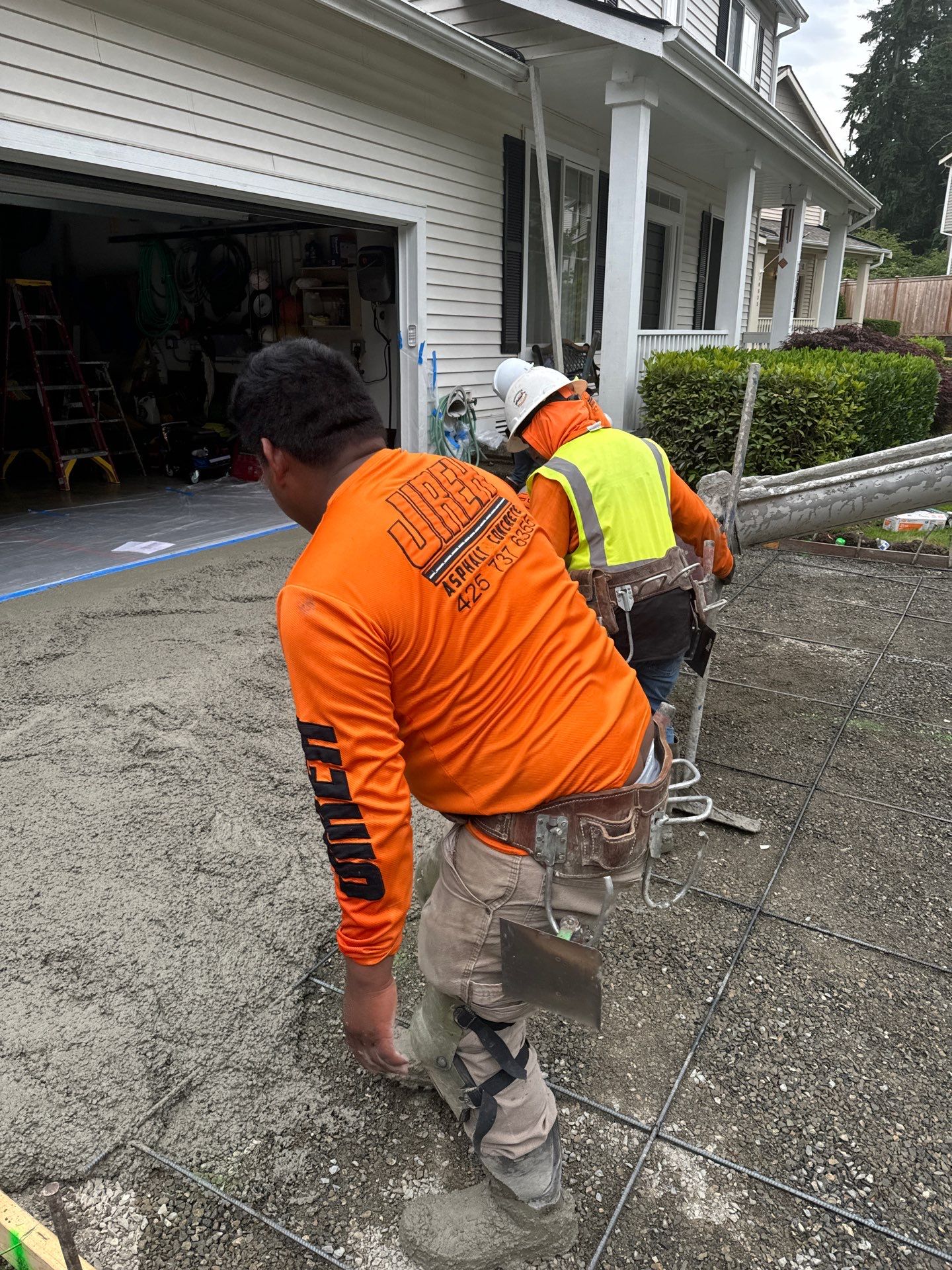 Luis | Concrete Driveway by Jireh Asphalt & Concrete Inc 