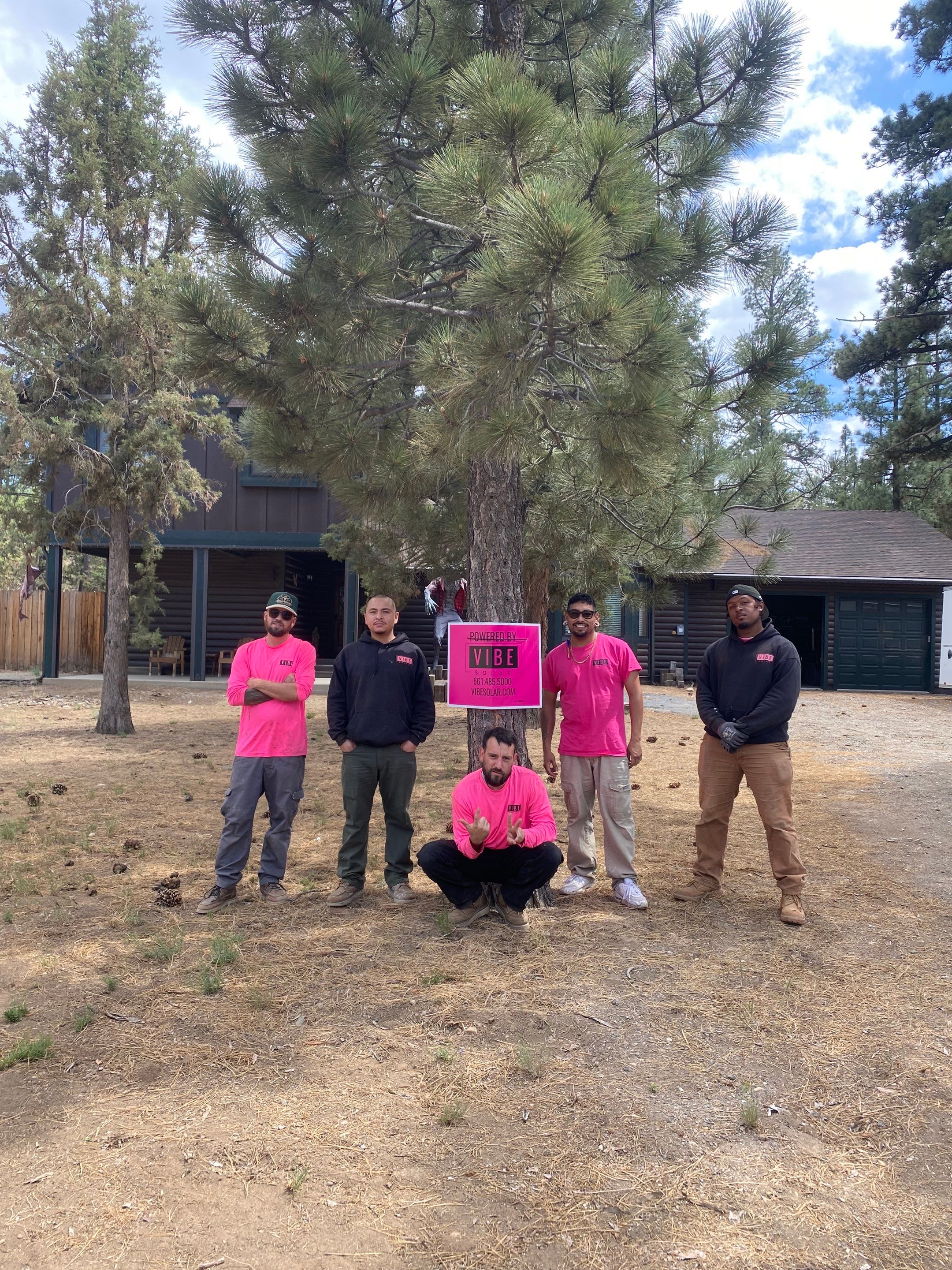Big Bear Solar Power Installation with Tesla Powerwall by VIBE SOLAR