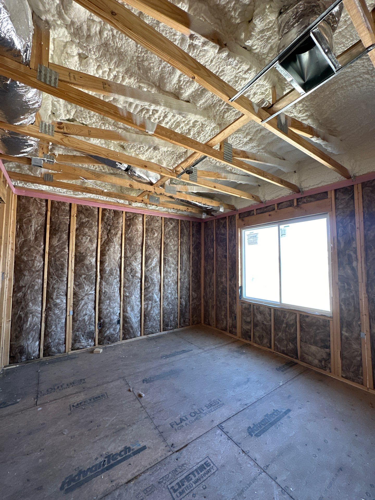 Batt/ Spray foam insulation by Apex Insulation Solutions
