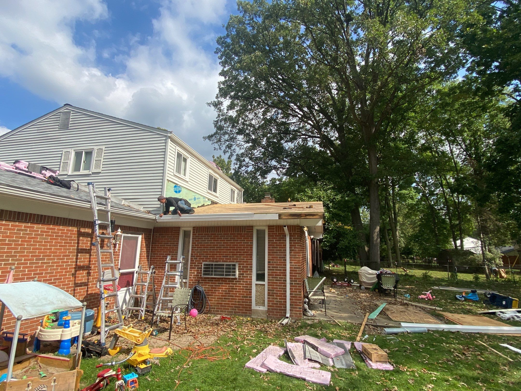Roof Replacement using Owens Corning by 180 Contractors