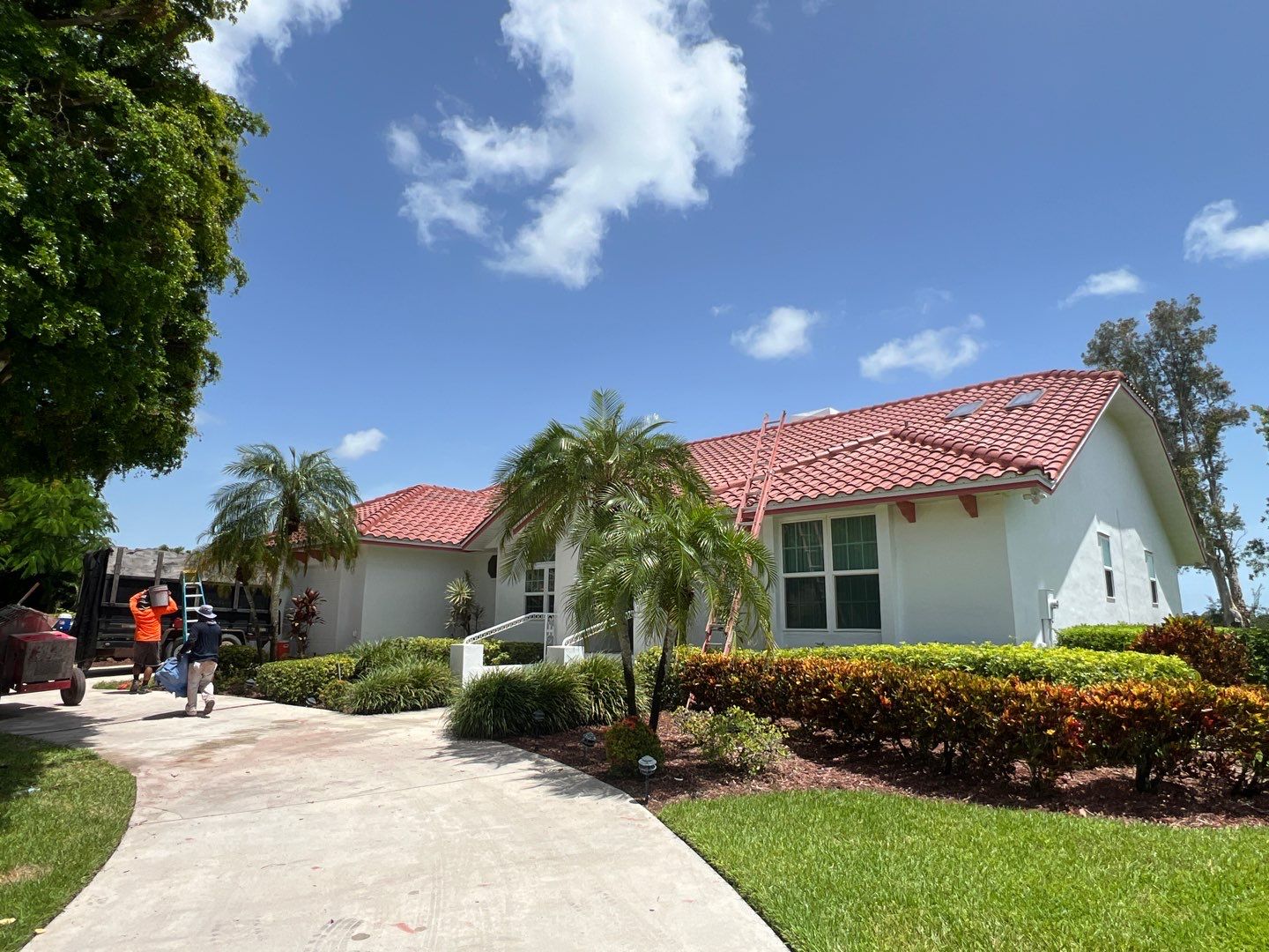 Residential Roofing Installation using Concrete Tile by Four Peaks Roofing