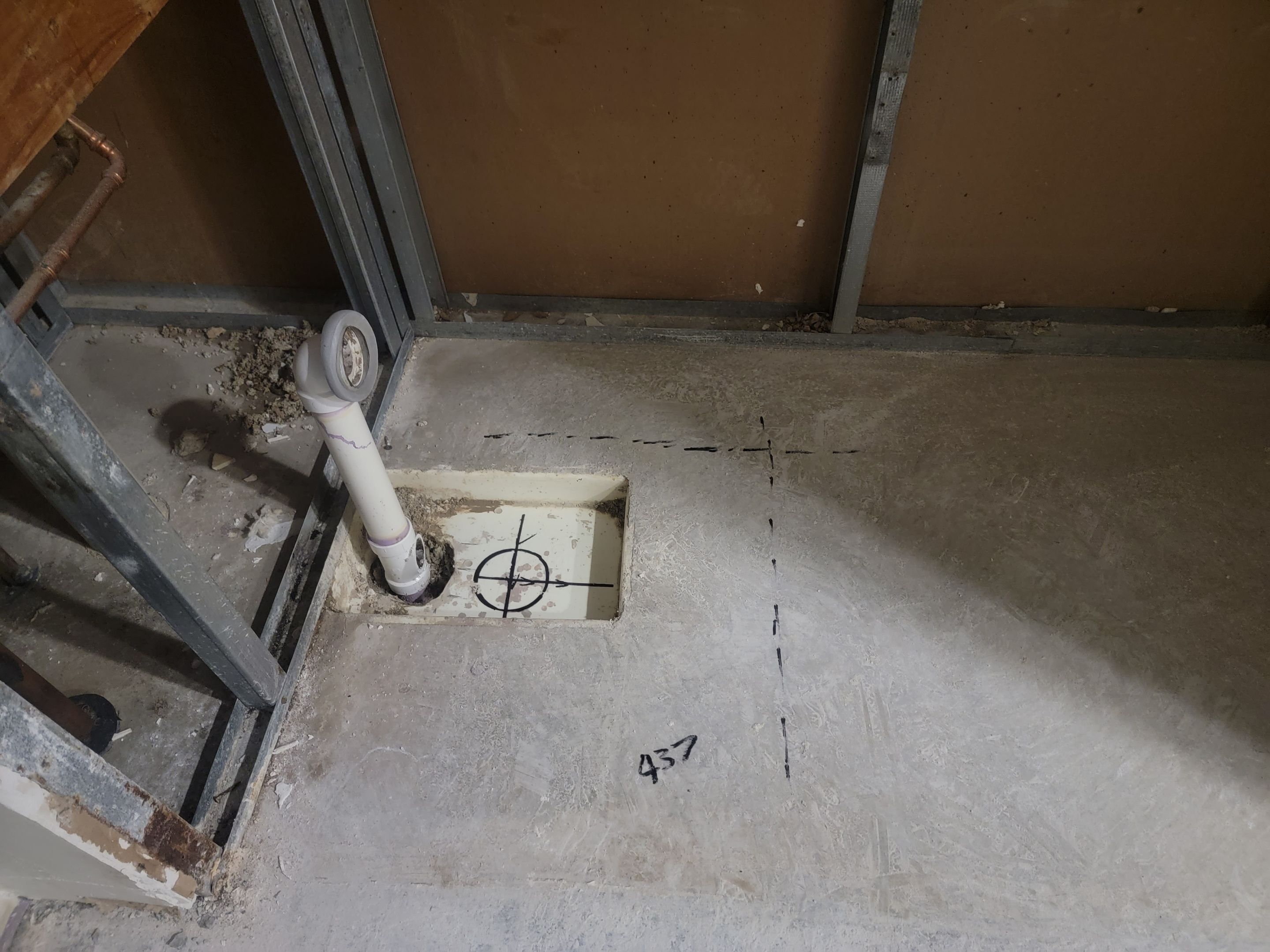 Concrete Scan for Plumbing Work by Alsip Locating Service, LLC