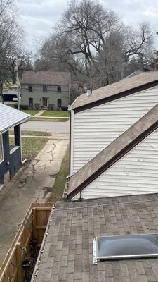 Turtle Shell gutter protection installation in Batavia, IL 60510, photograph 9