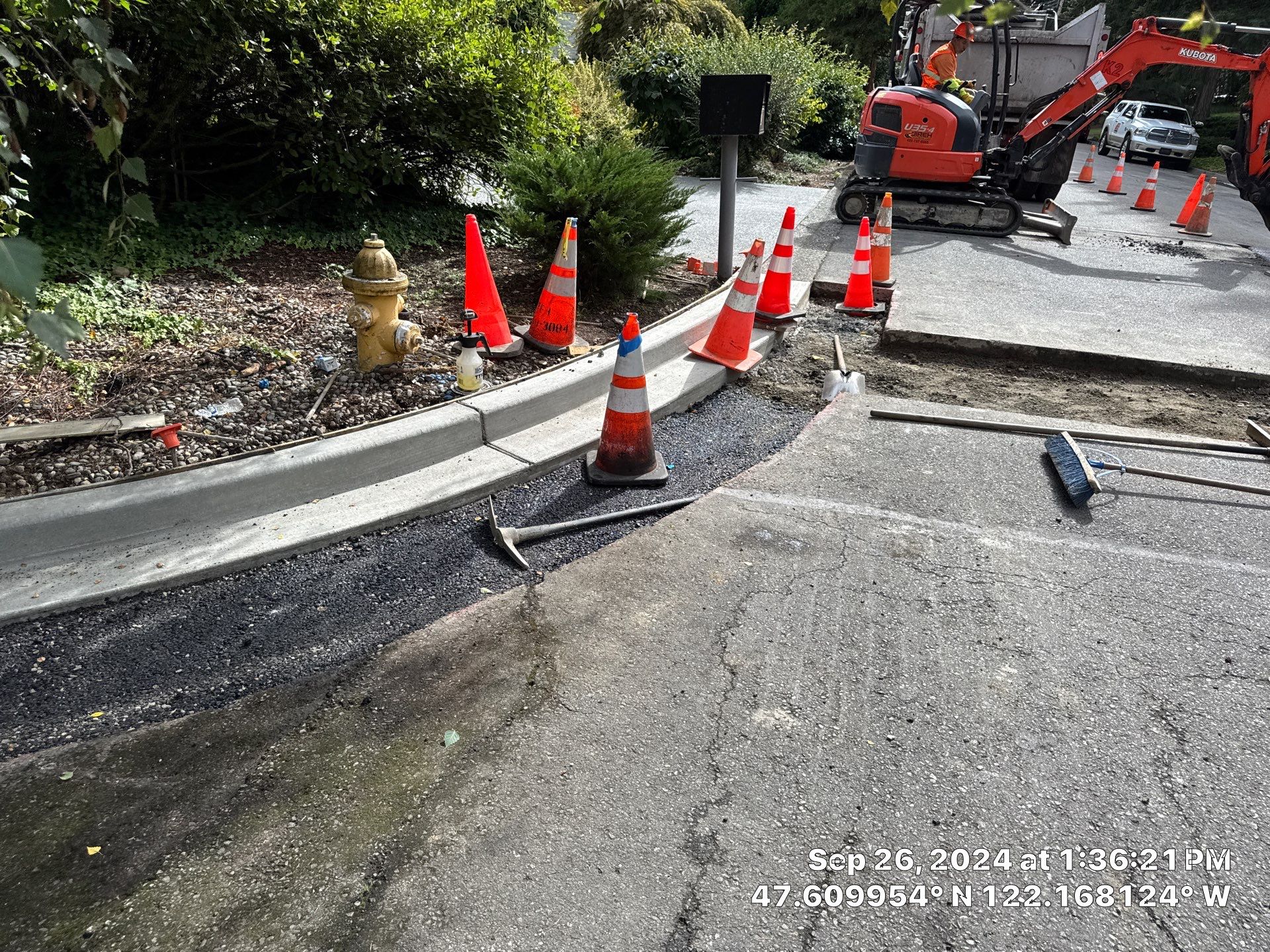 Concrete Curbing & Asphalt Patch Repair | Bellevue  by Jireh Asphalt & Concrete Inc 