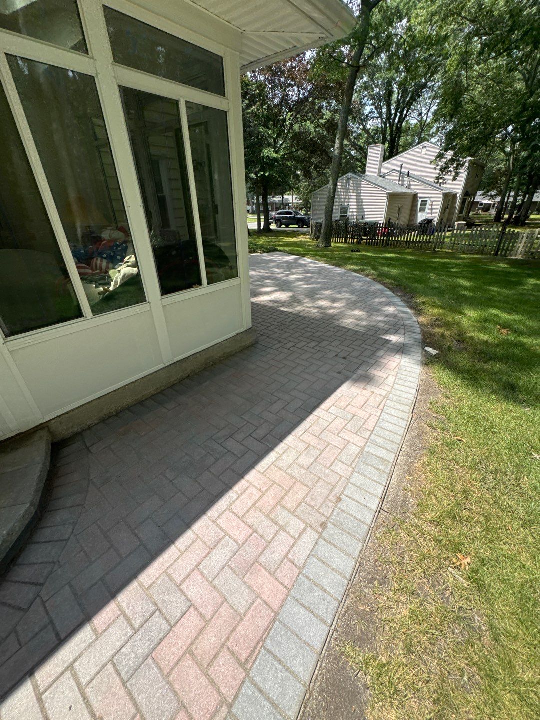 Paver Cleaning $ Re-sanded by SJ Exterior