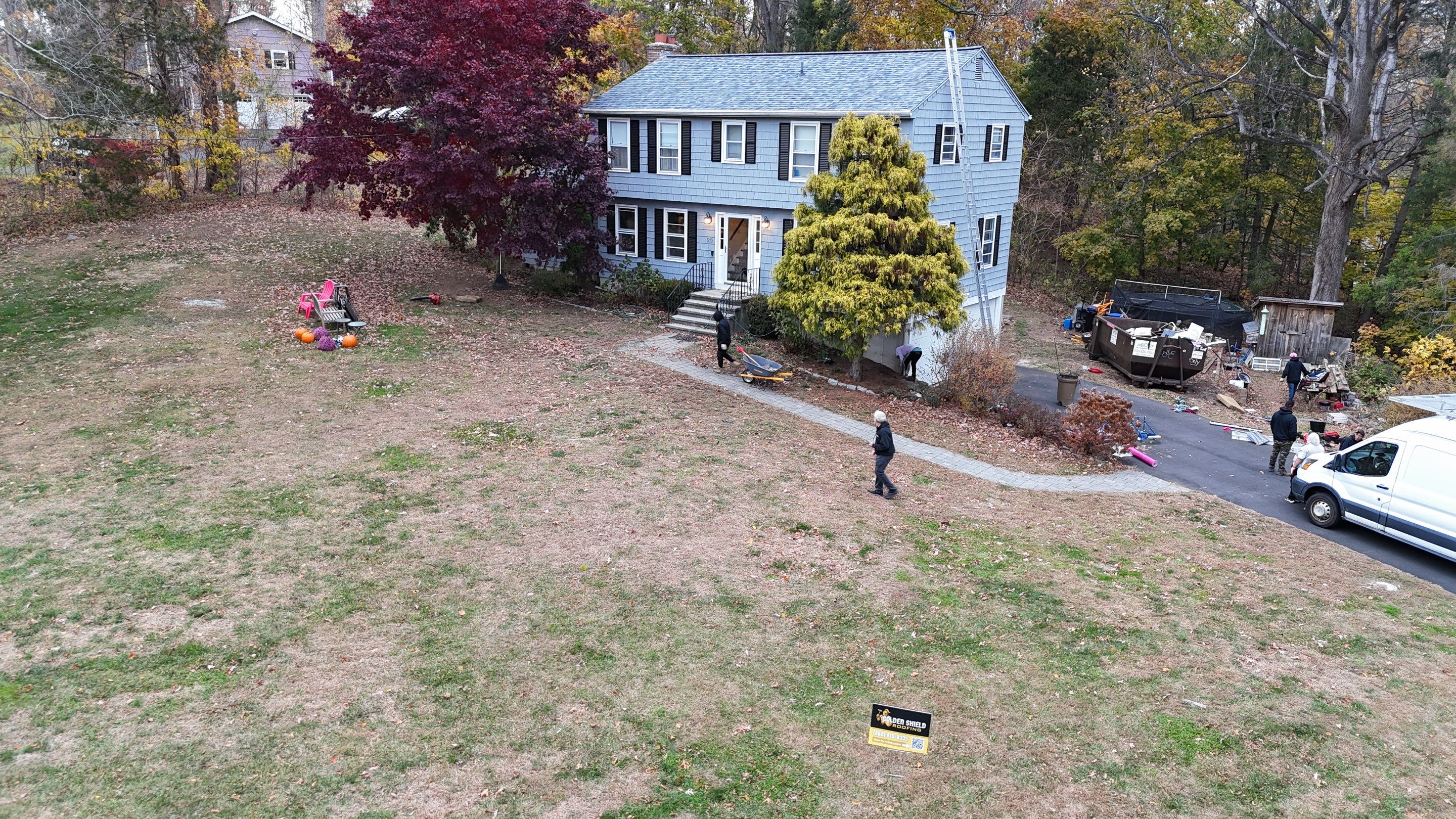 Owens Corning Duration: Slatestone Gray in Guilford by Golden Shield Roofing