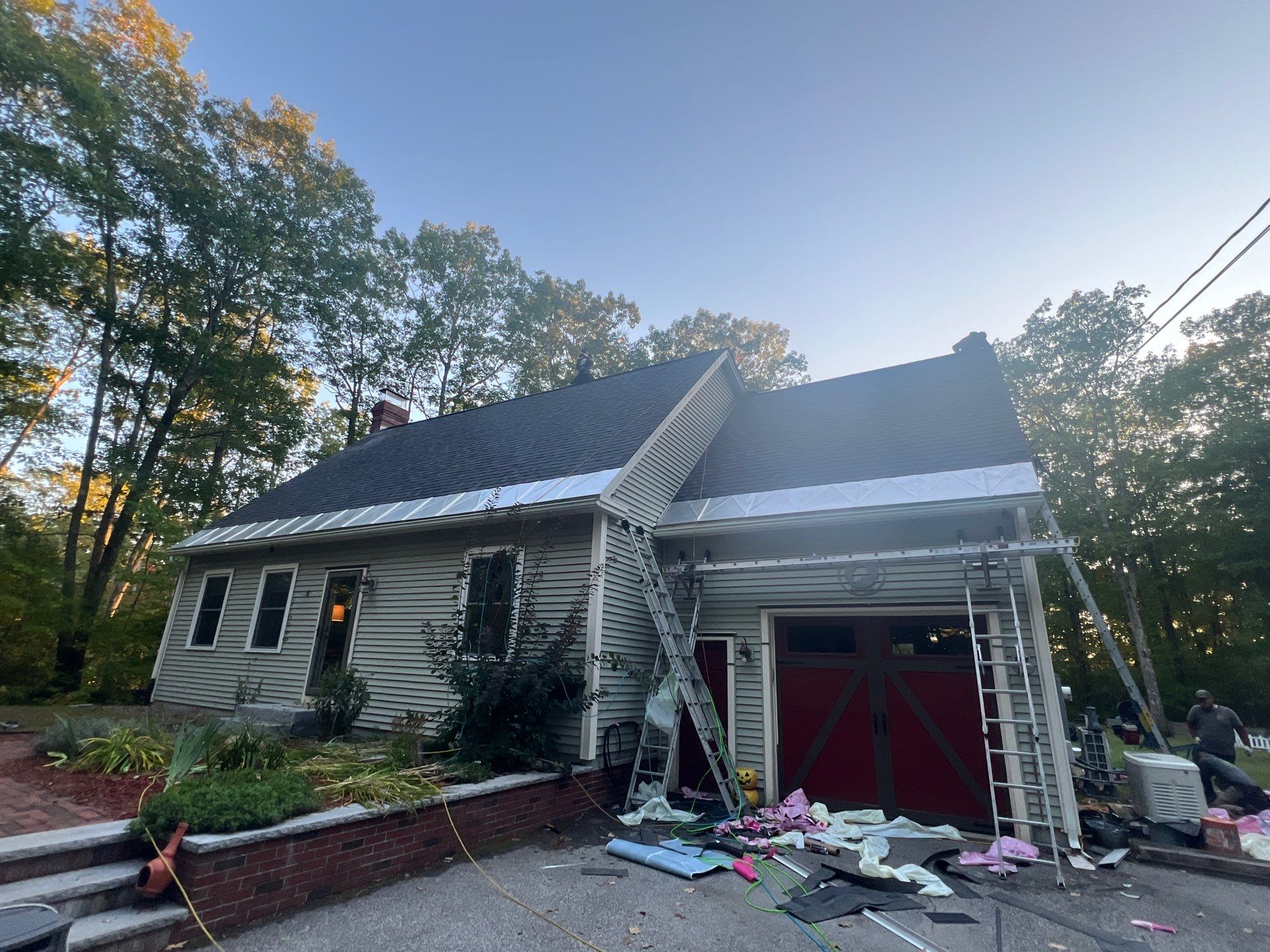 Shapleigh, ME – Asphalt Shingle Roof Replacement by Tall pine roofing