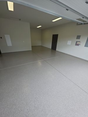 Custom Pebble Beach Flake Garage Floor Transformation in Yakima