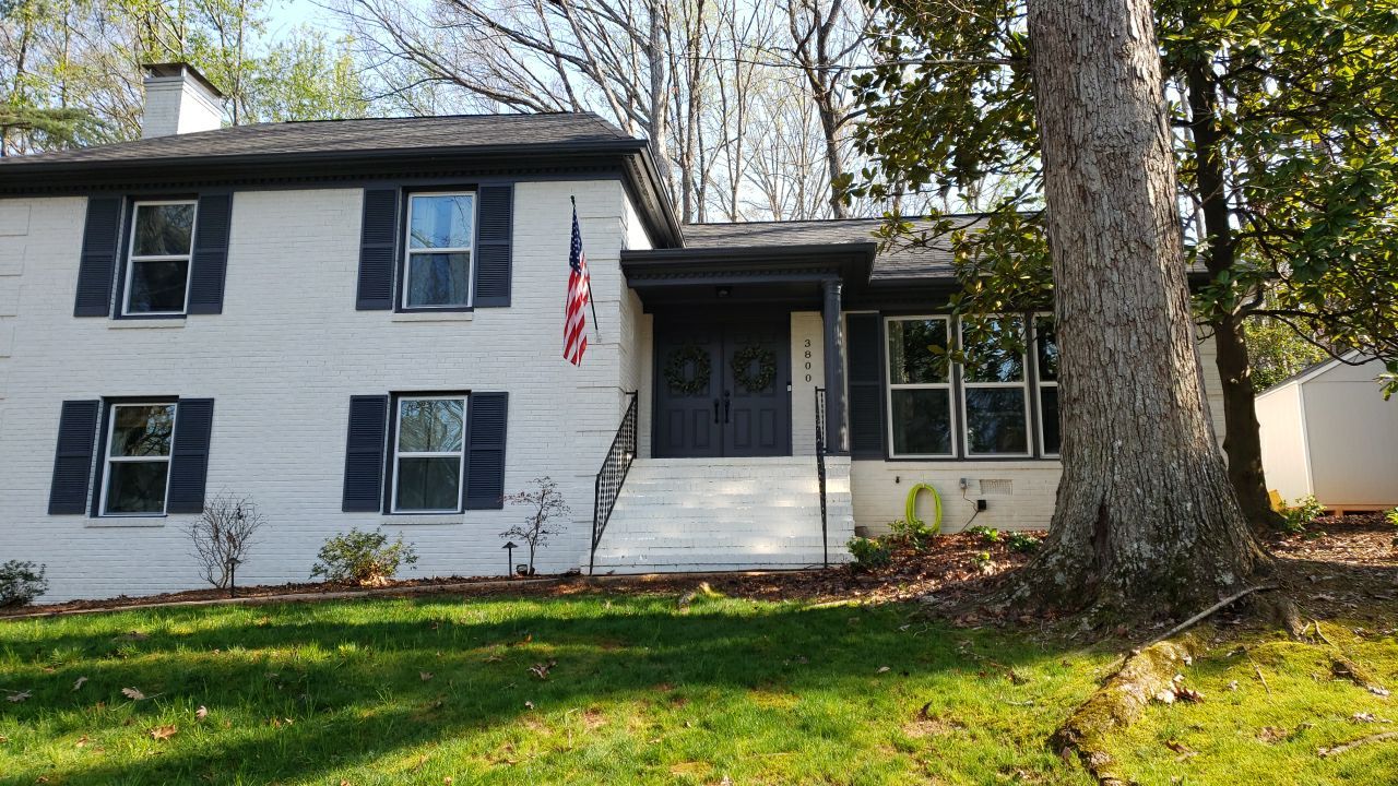 House Wash using cleaner by Power Wash Masters LLC