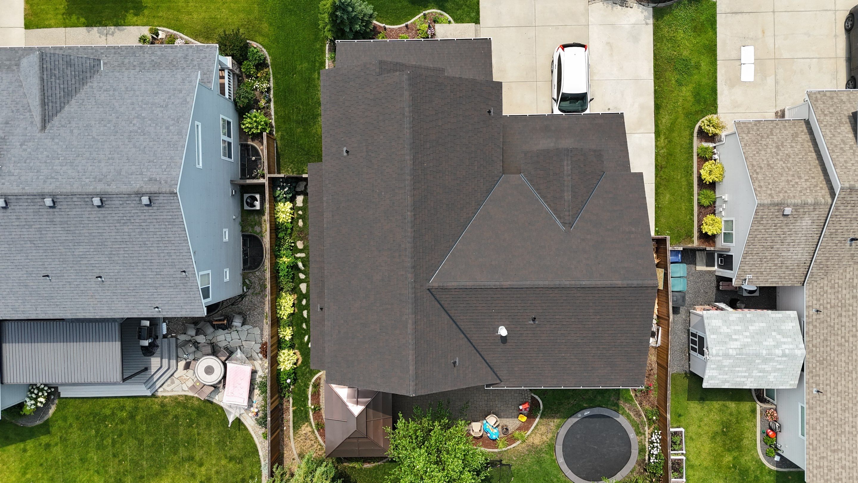 Alpine Roofing Enhances Marceille Court Homes in Coeur d'Alene, Idaho with CertainTeed Landmark TL Shingles - Max Def Black Walnut by Alpine Roofing
