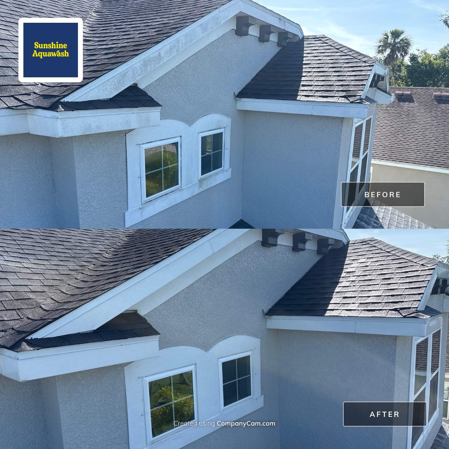 HOA-Required House Wash & Concrete Cleaning – Old Mill Preserve, Palmetto, FL by Sunshine AquaWash