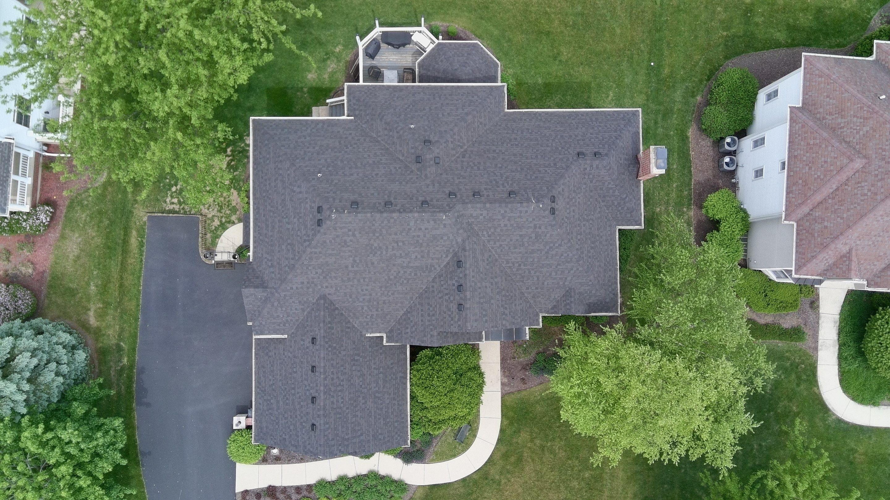 Re-roof: IKO Dynasty in Glacier by Midwest Building Solutions