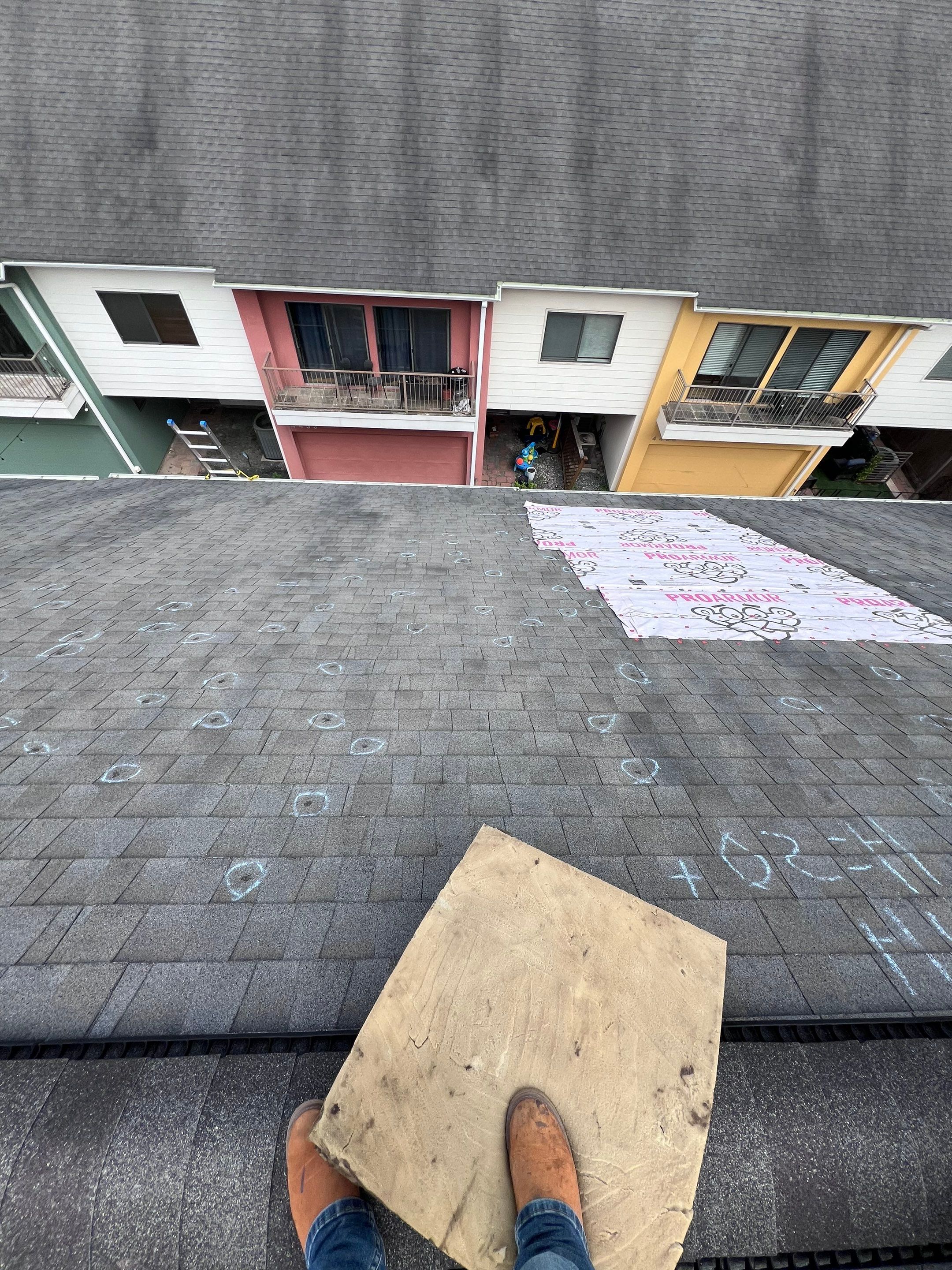 Residential Roofing Repair using Owen's Corning Duration (Lifetime) Shingles by Roof Repair Company