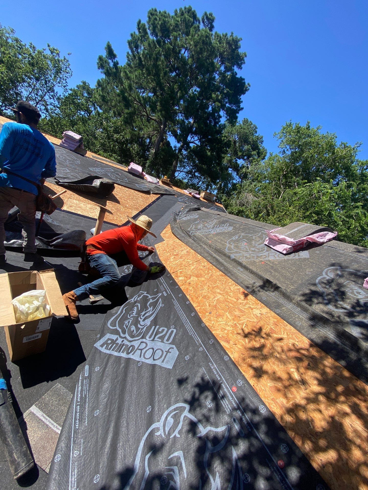 Residential Roofing Repair using Owen's Corning Duration (Lifetime) Shingles by Roof Repair Company
