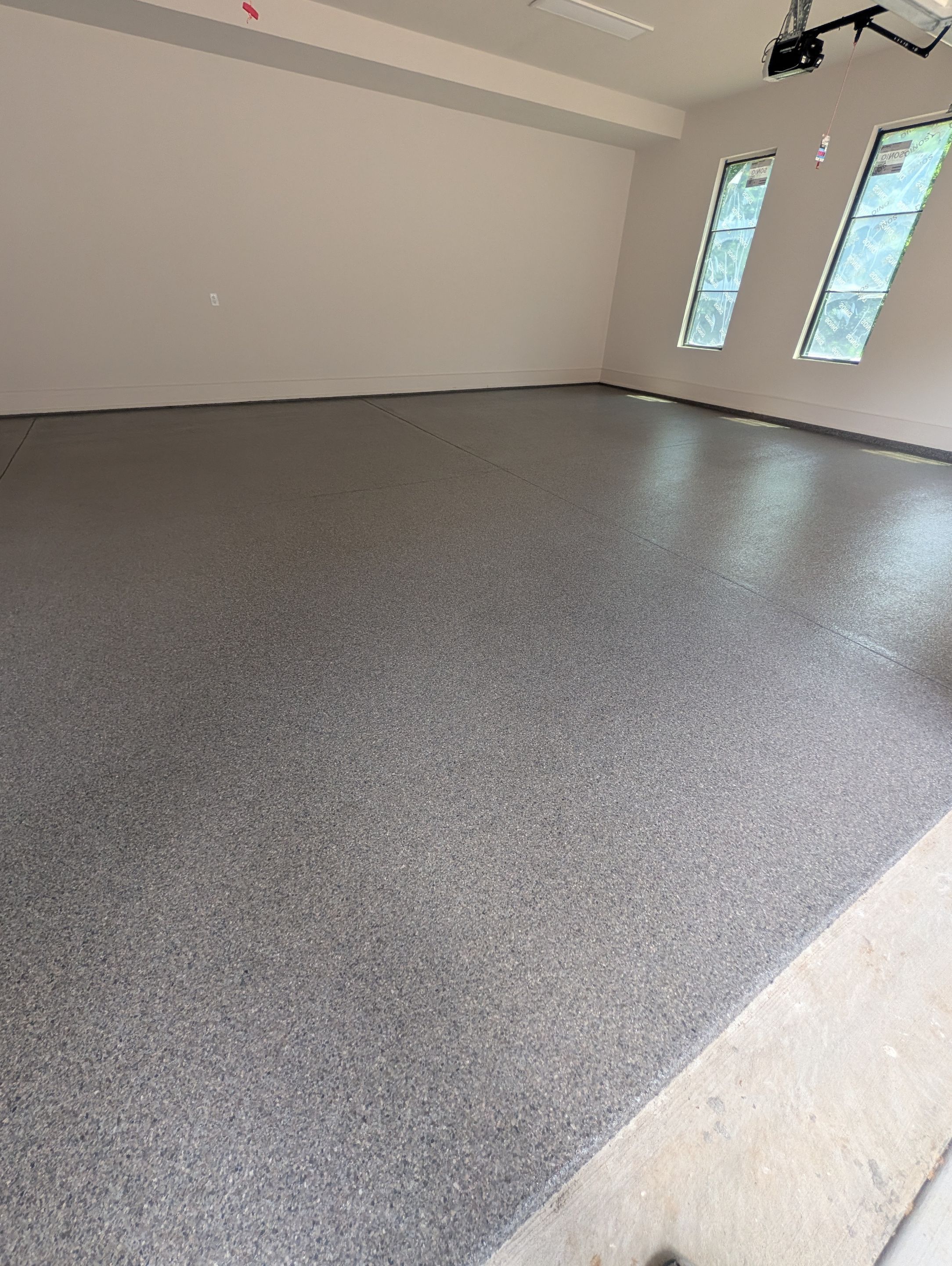 Garage Floor Coating using Dolerite by My Garage Floor Guys