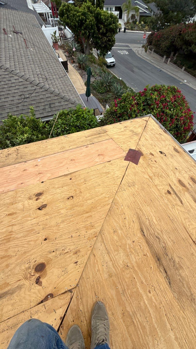 Full Roof Replacement and Eave Repair in San Clemente by Reliable Roofing San Diego Inc.
