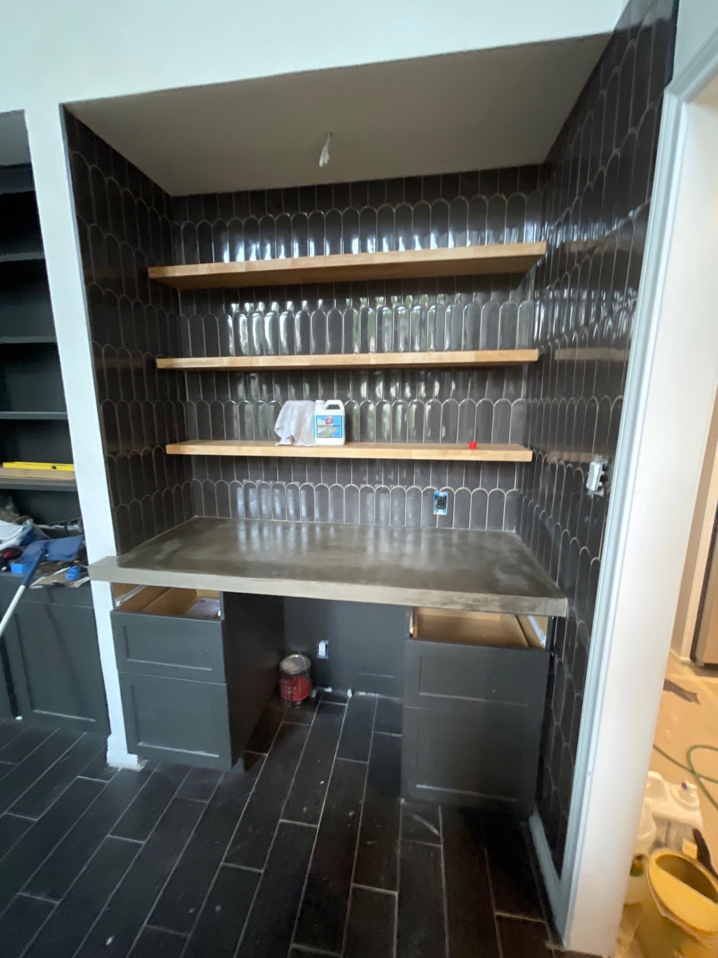 Custom Home Bar & Built-In Cabinet Remodel by Majesty Construction