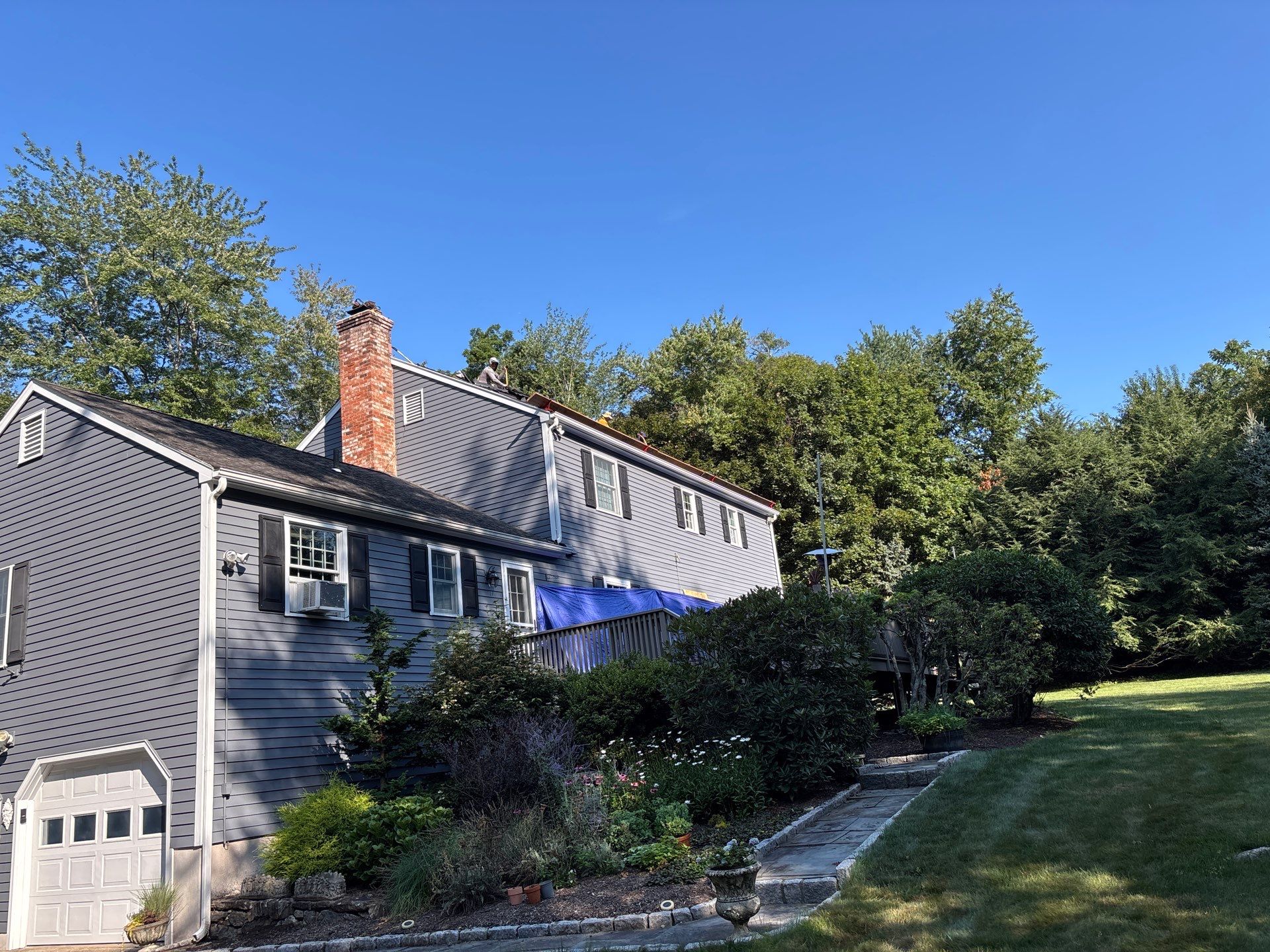 Brand new roof in Norwalk, CT "It's a DiGiorgi!" by DiGiorgi Roofing and Siding Inc