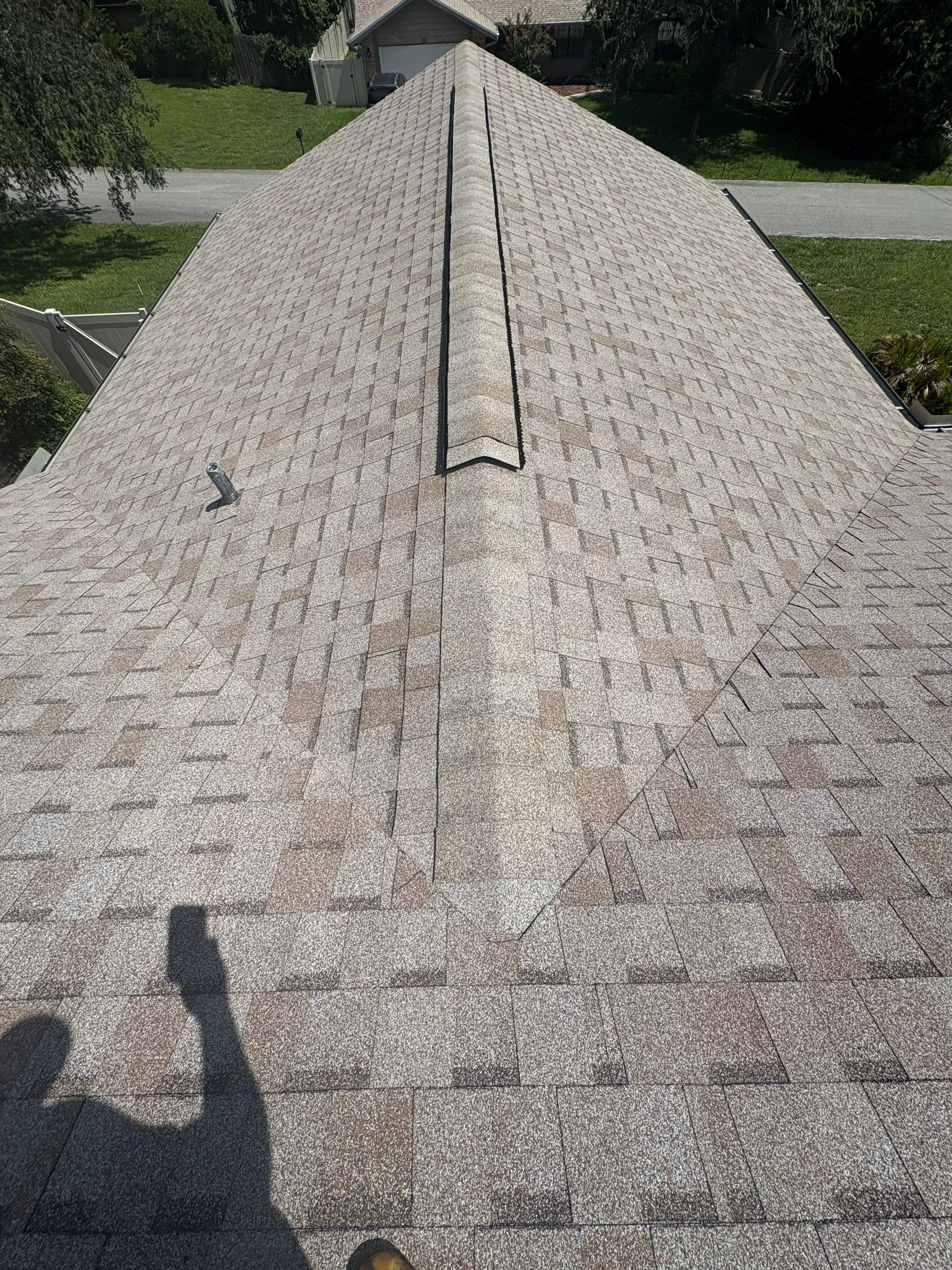Architectural Shingle Roof Replacement and Attic Inspection in Orange City by Pinnacle Roofing Group