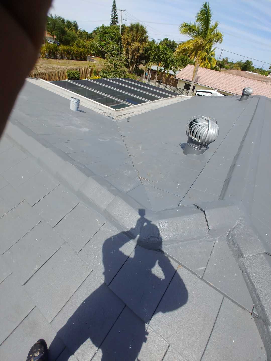 Concrete Tile Roof Repair using Concrete Roof Tile by Aastro Roofing