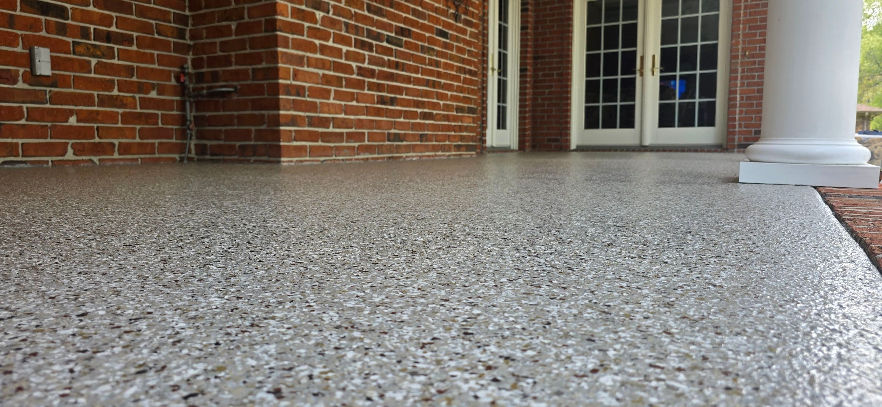 Front Porch Using Creekbed by Elite Floor Solutions