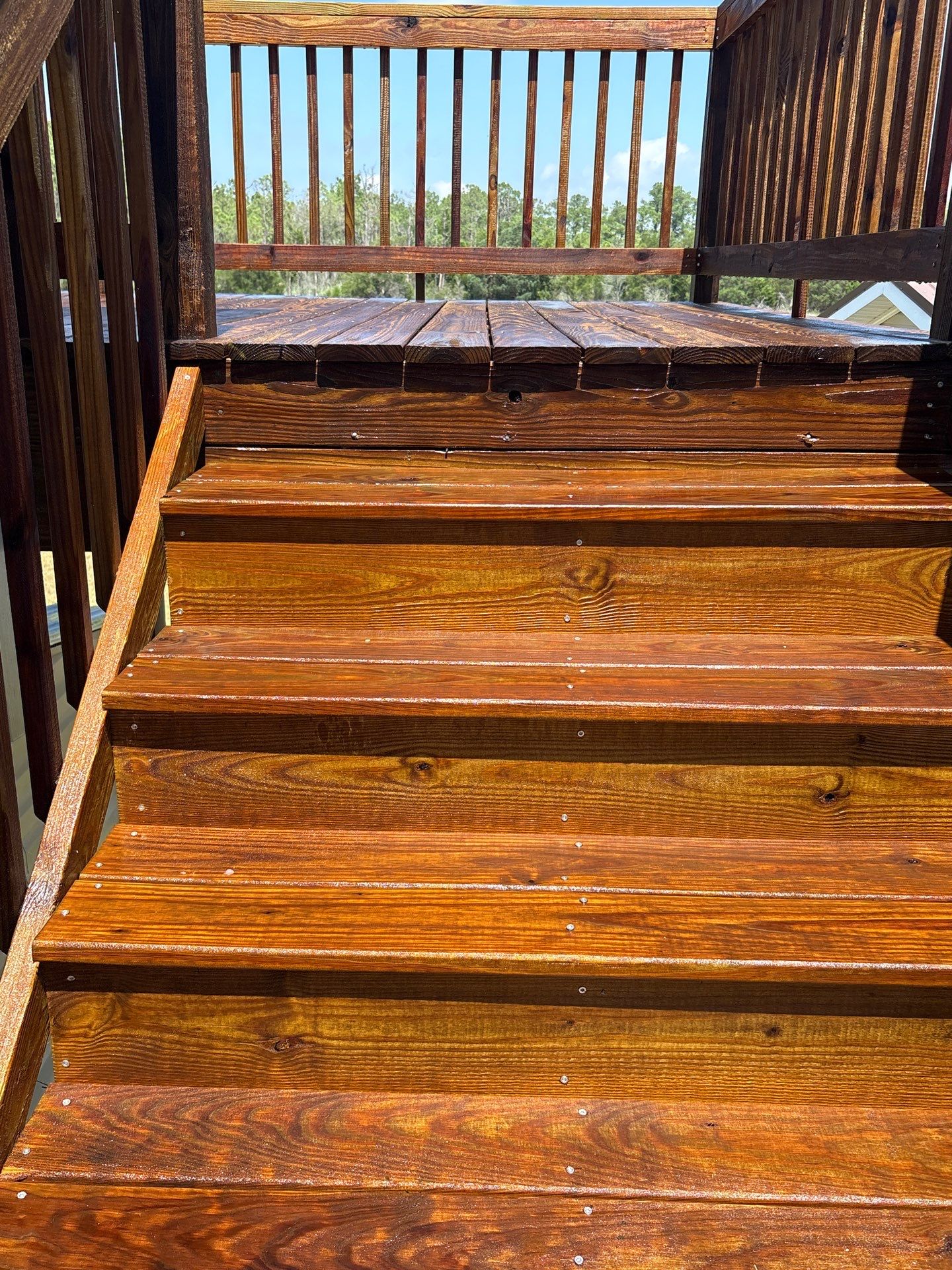 Deck using Wood Sealant by DuraSeal