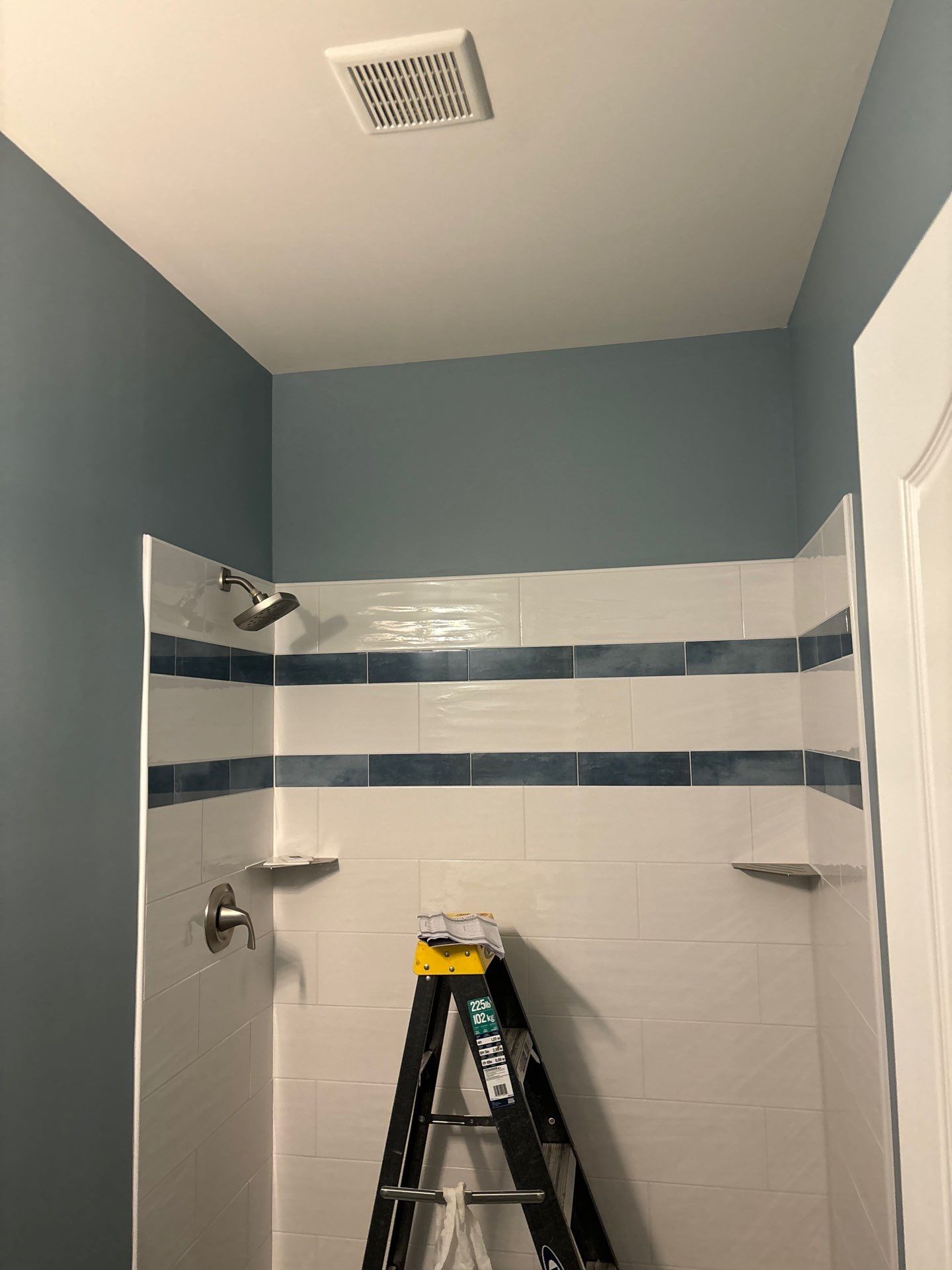 Bathroom Remodel using Sherwin Williams Duration Satin finish by Laser Focused Solutions LLC