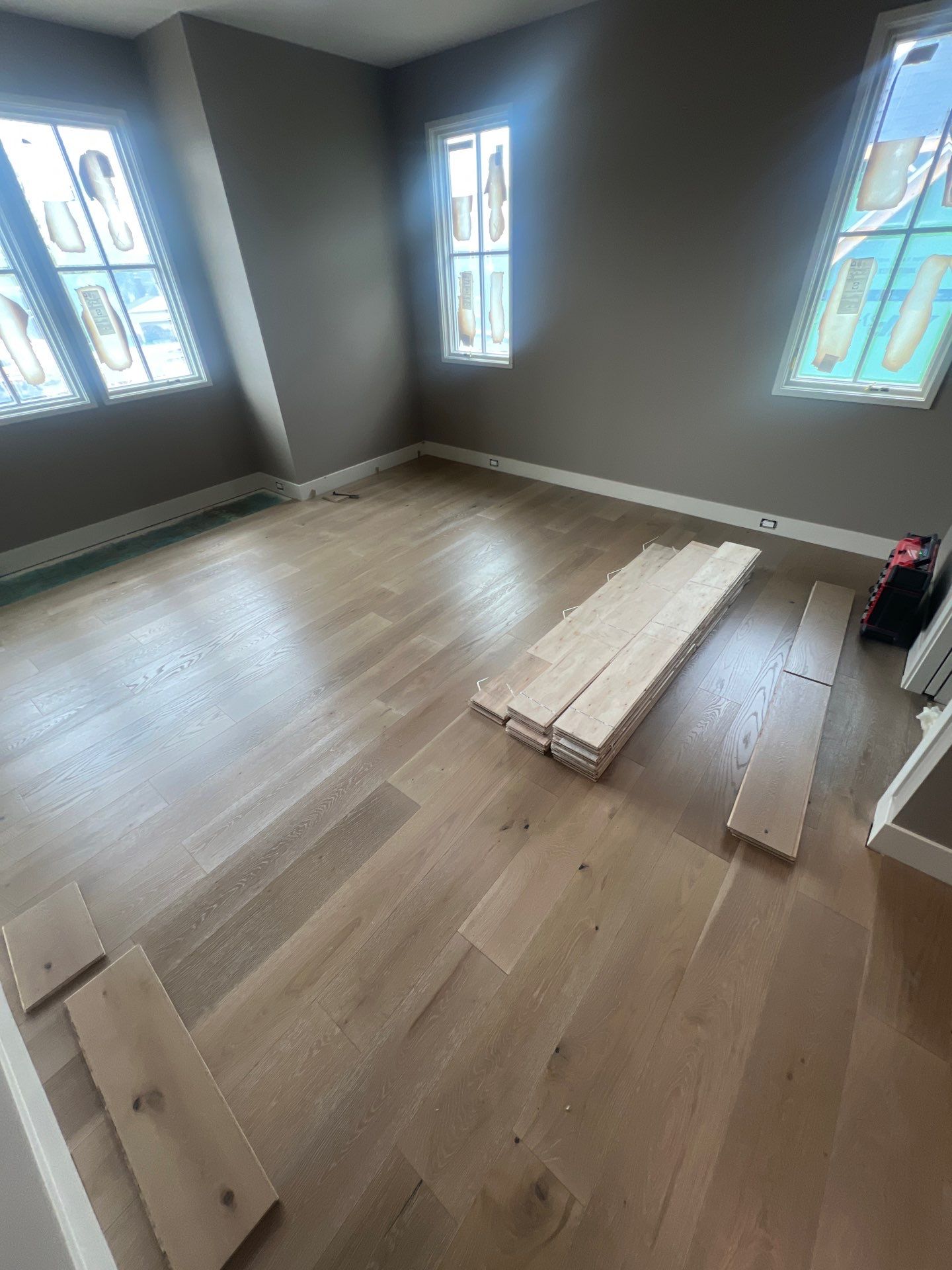 Over 1,900 sf of Custom Hardwoods by RTBaldwin Hardwood Floors