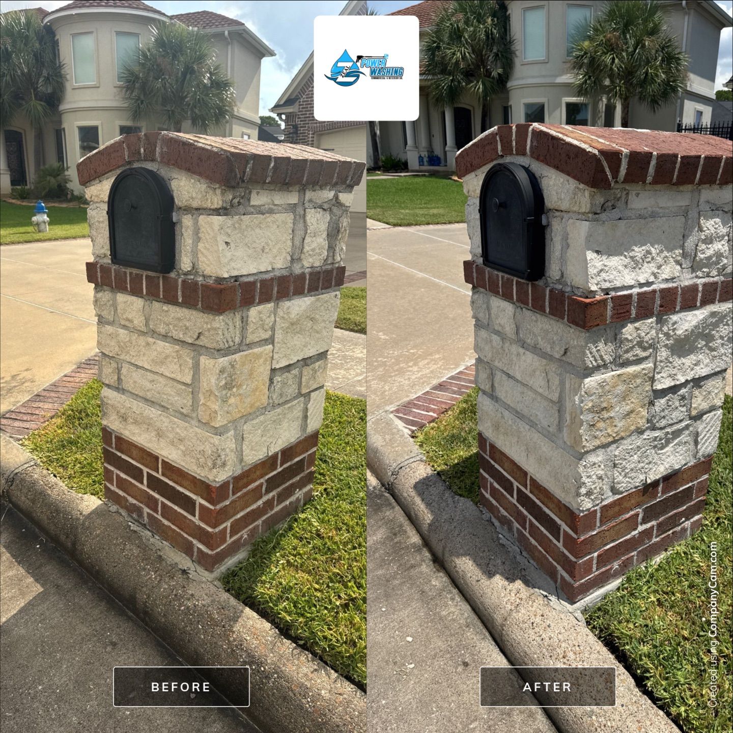 Residential House Wash and Comprehensive Concrete Cleaning in Port Arthur by Zeal Power Washing
