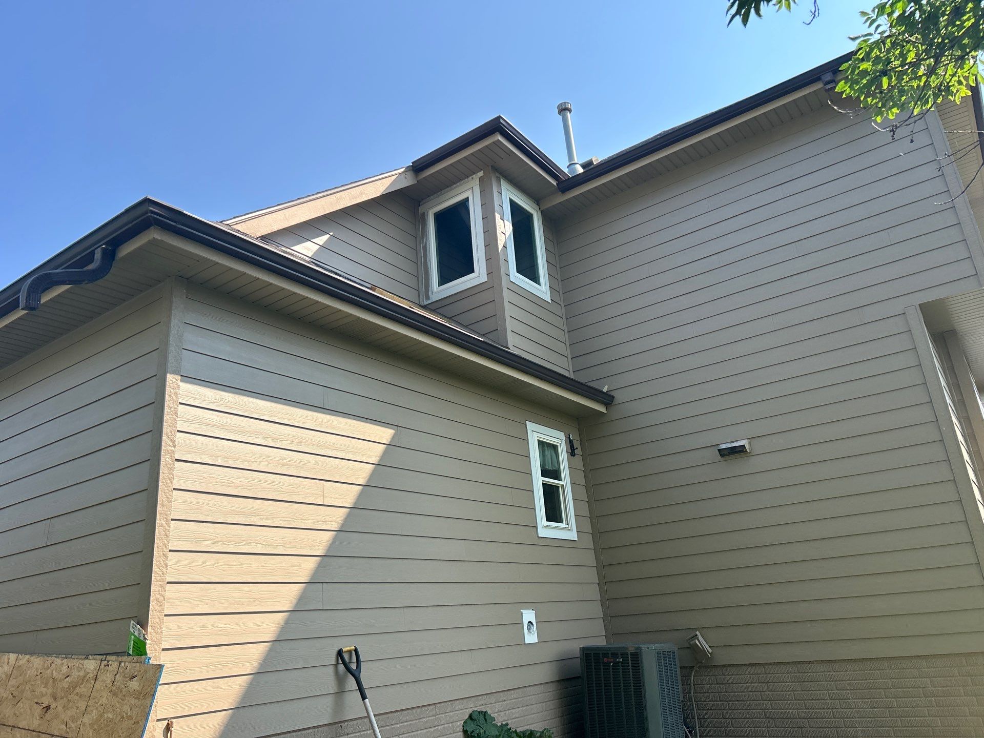 Full James Hardie Fiber Cement Siding Replacement in Bellevue, Nebraska by Carps Complete Exteriors 