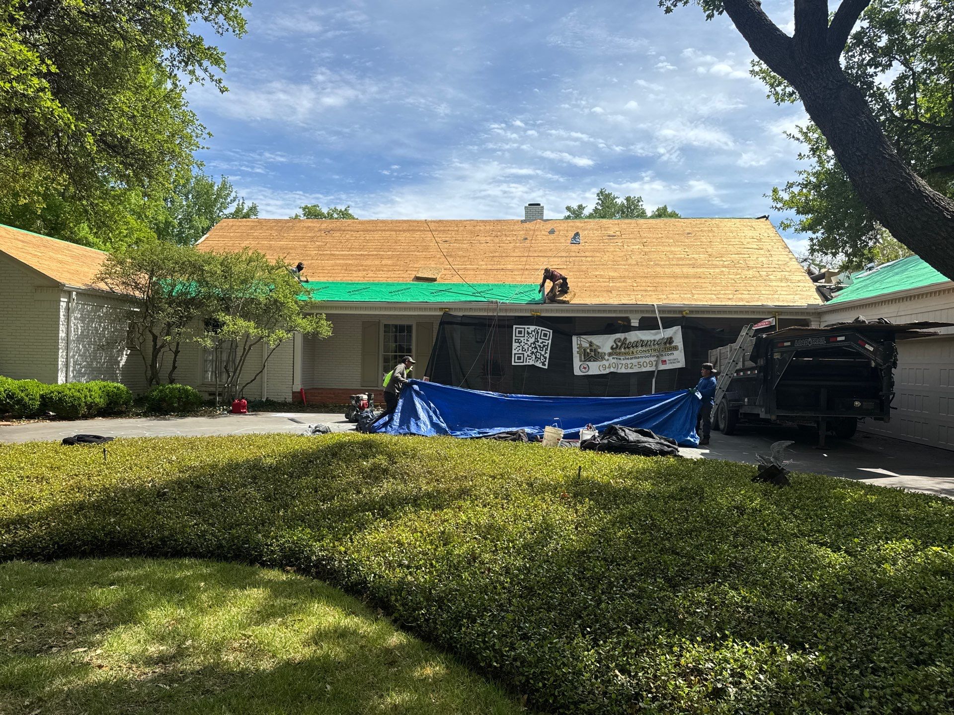 Wichita Falls Roof Replacement Featuring Malarkey Windsor Architectural Shingles by Shearman Roofing & Construction