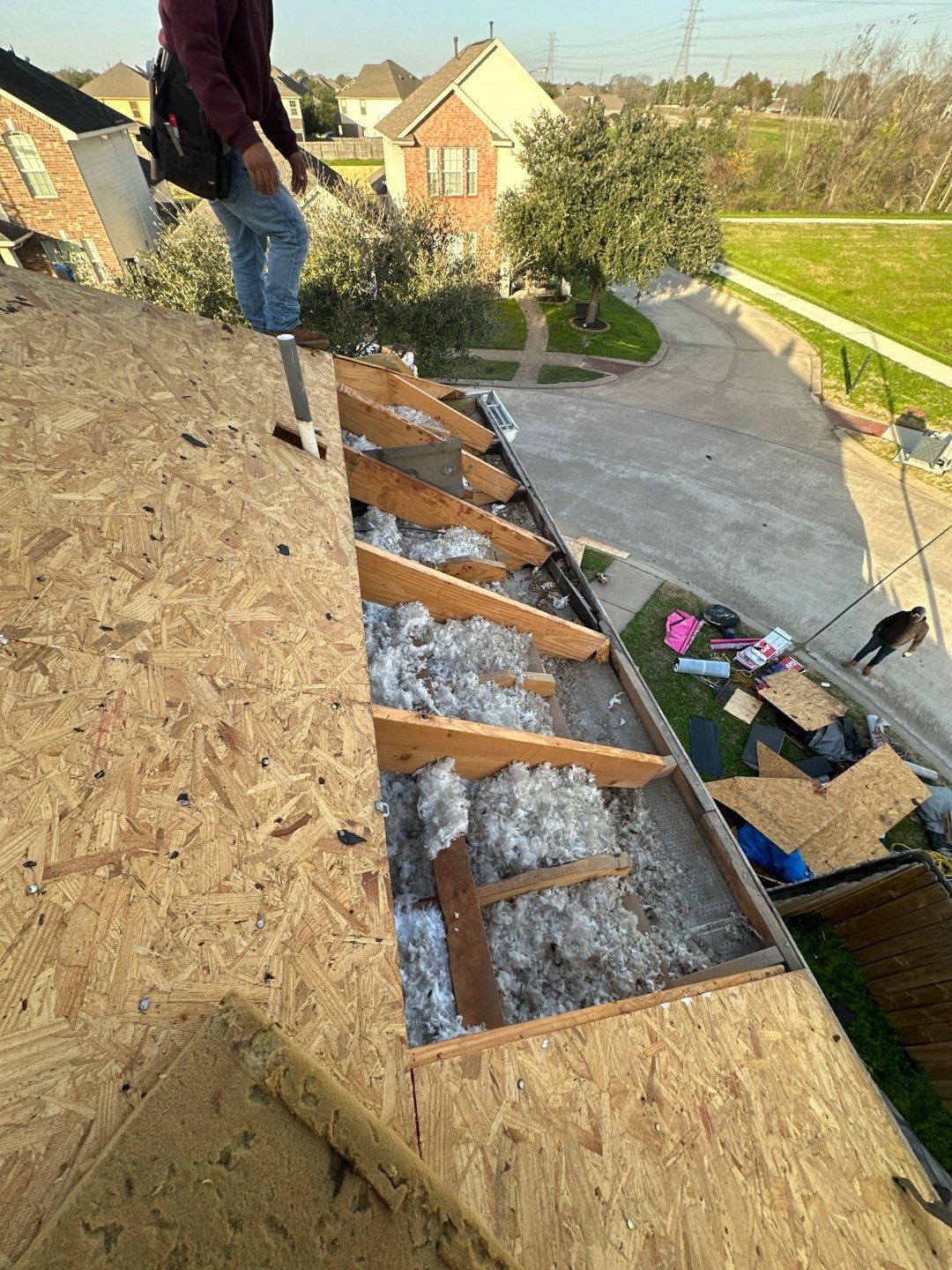 Residential Roofing Repair using Owen's Corning Duration (Lifetime) Shingles by Roof Repair Services LLC