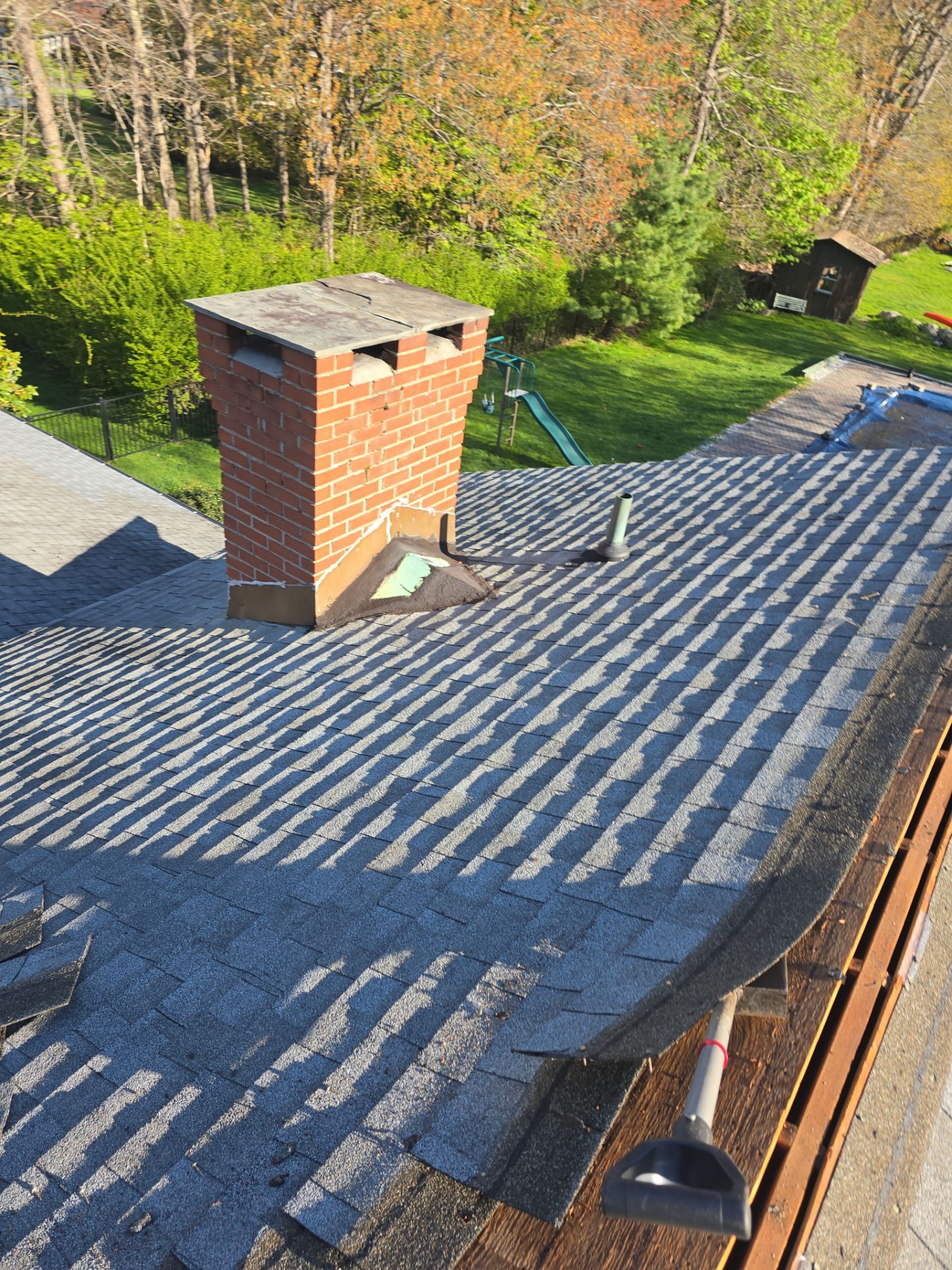 Residential Roof Replacement and Plywood Sheathing Repair in Torrington by A Plus Exterior