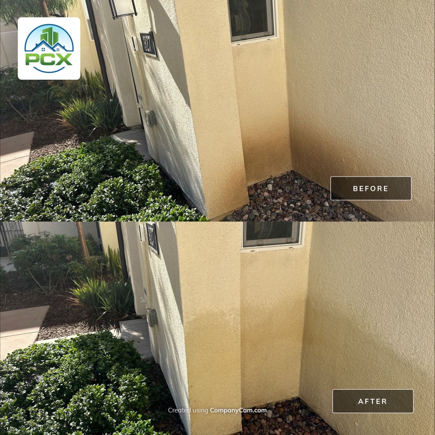 Costa Mesa House Washing - soft wash and chemical removal by Property Cleaning Experts, LLC