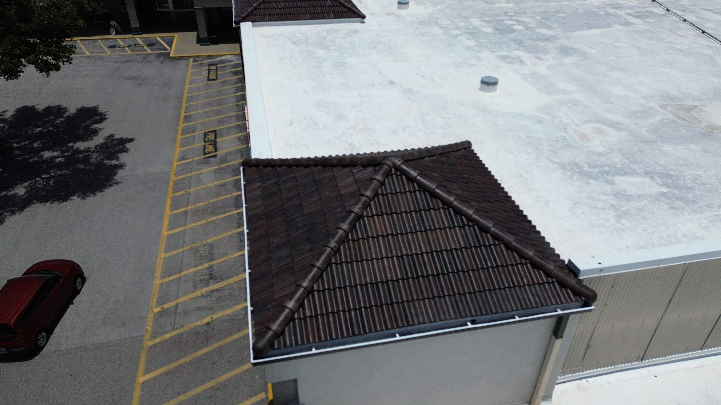 Commercial Install Brava Spanish Tile in Venice Florida by International Roofing