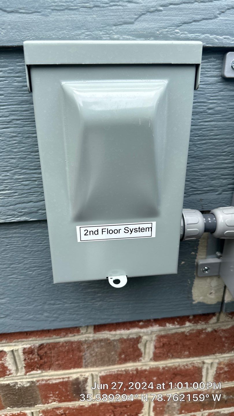 2 Trane XV20i Split System Install by Nick's Mechanical LLC.