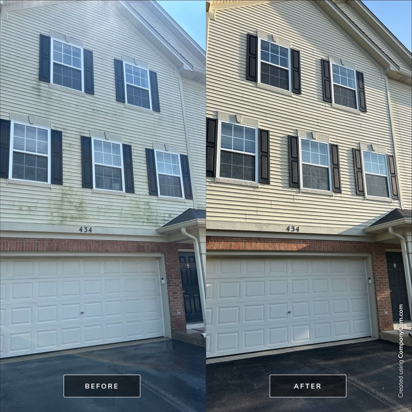 Project in Gilberts by Simmons Power & Soft Washing