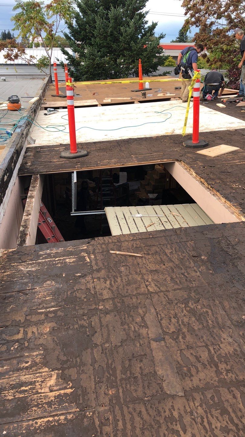 Commercial Roofing Repair using GAF 60Mil TPO  by Orezona Building & Roofing Company, Inc.