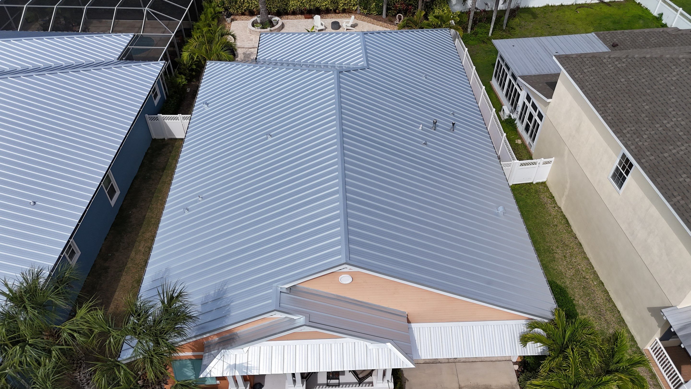 Roof replacement in Apollo Beach, FL. by Steadfast Roofing 