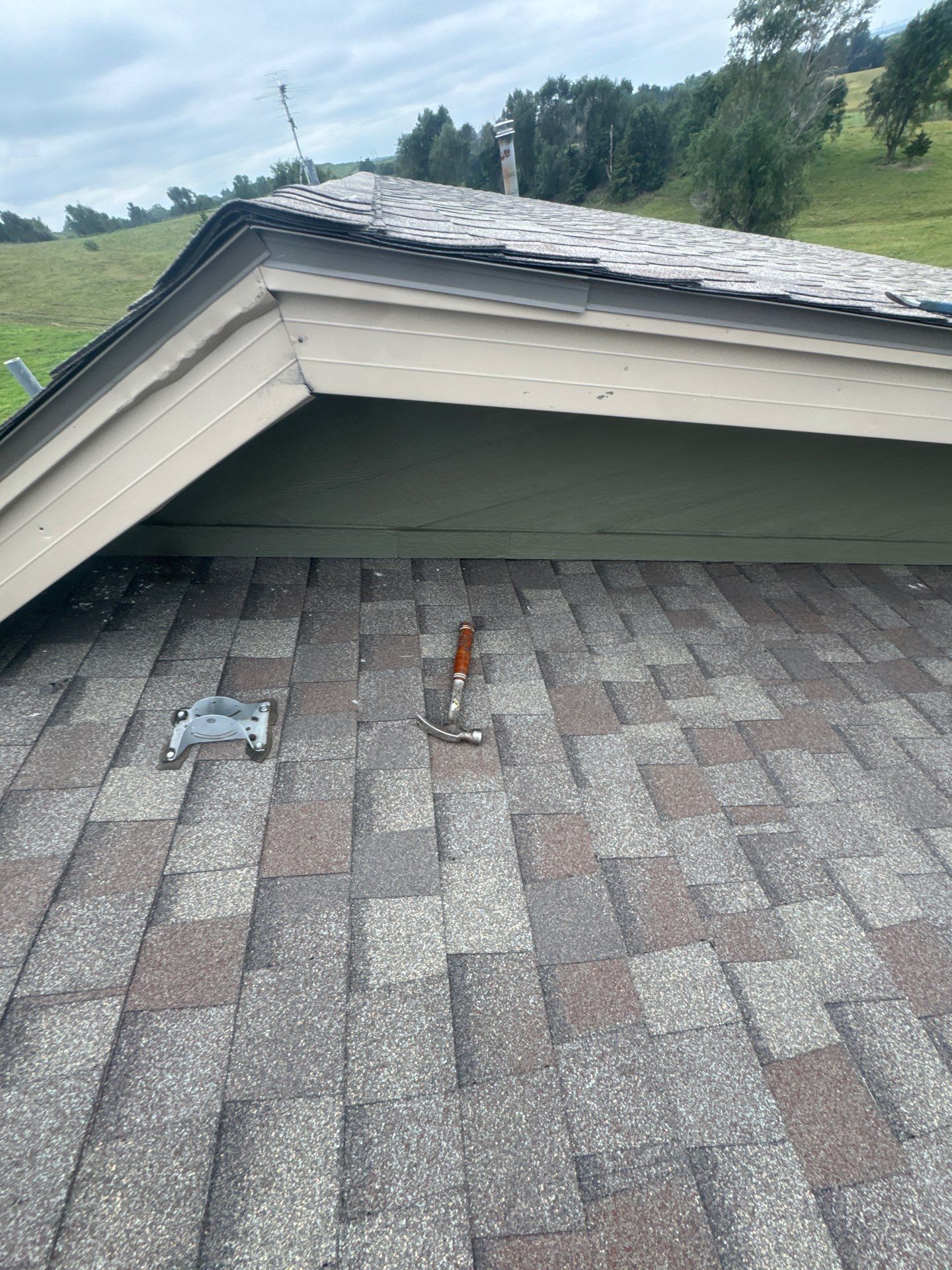 Architectural Shingle Roof Replacement in West Point, NE by Crows Roofing LLC
