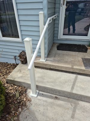 Front Railing Install